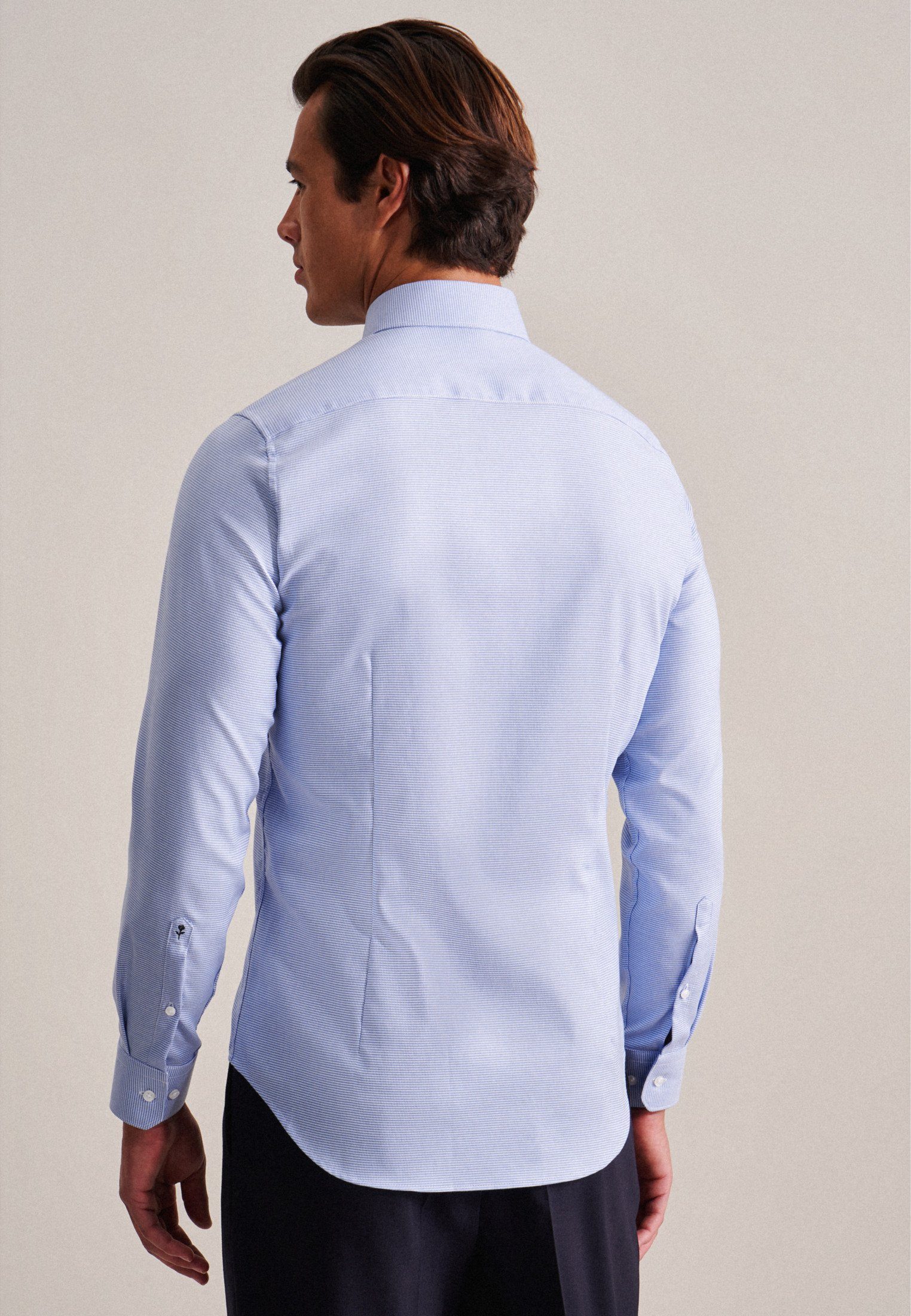 seidensticker Businesshemd Schwarze Rose Slim Kentkragen günstig online kaufen
