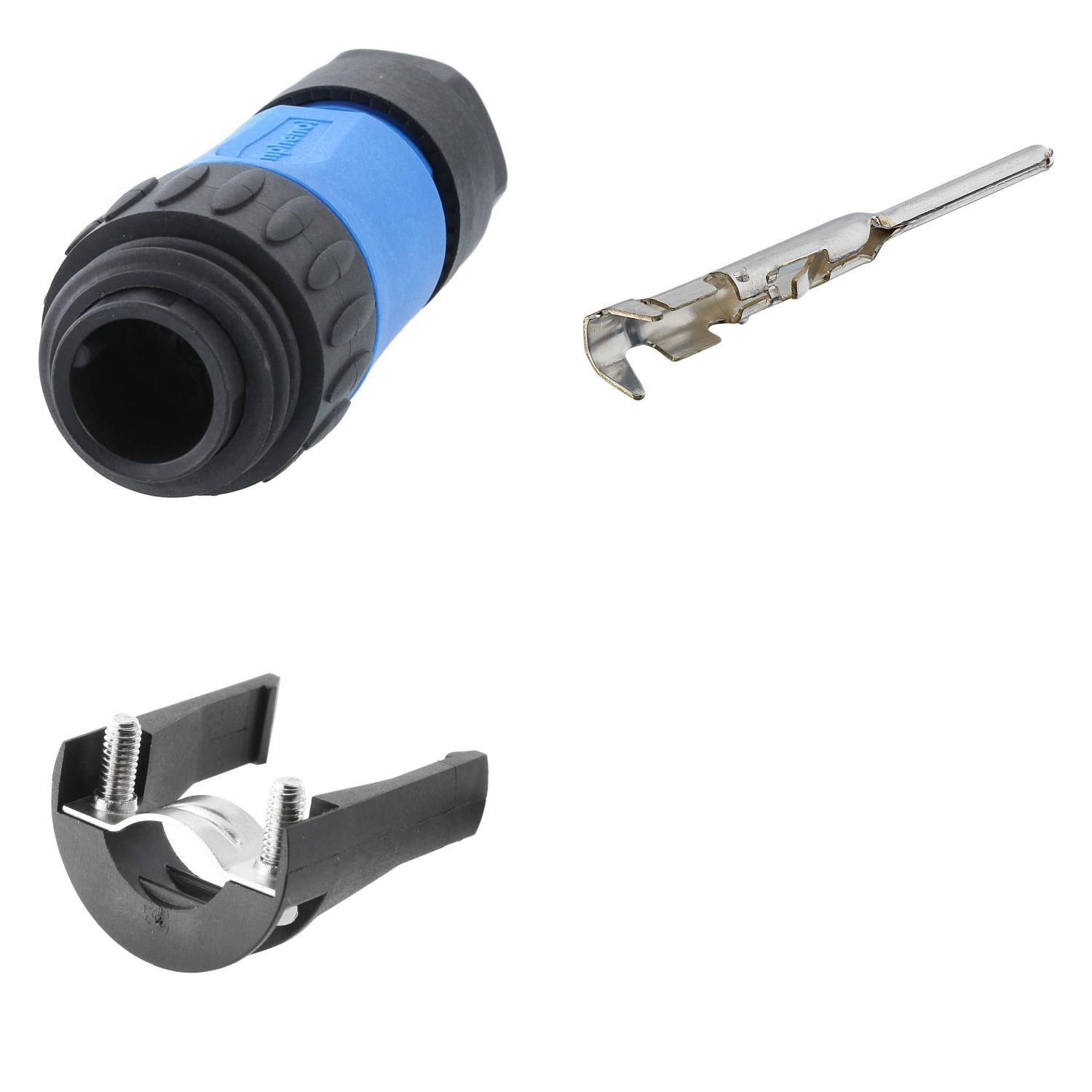 Amphenol Rundstecker Titel:SET-RD24-KSG Kabelstecker, inkl. Zugentlastung und Kontakte ger