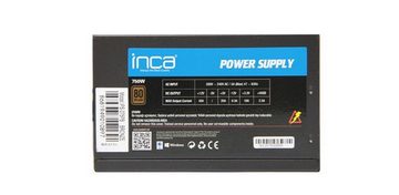 INCA IPS-750 80+ BRONZE Netzteil für PC 80 PLUS 750W Leistung PC-Netzteil