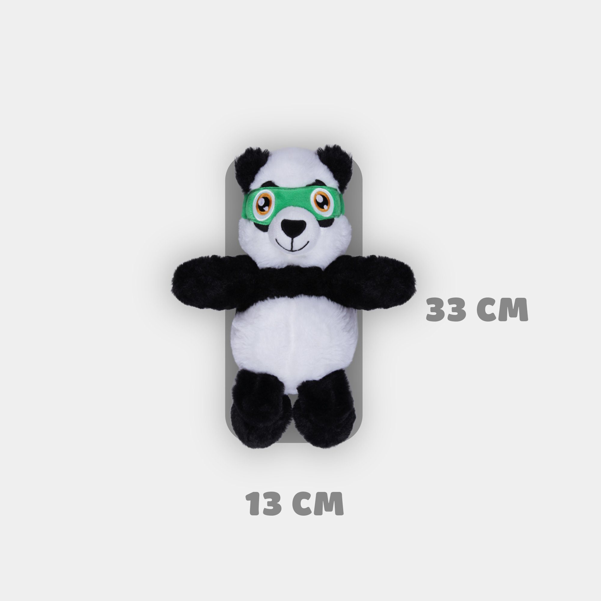 Bestlivings Kuscheltier Stofftier Helden - recyceltes Nachhaltig (Pao 100% Panda), - Material Plüschtier Umweltfreundlich