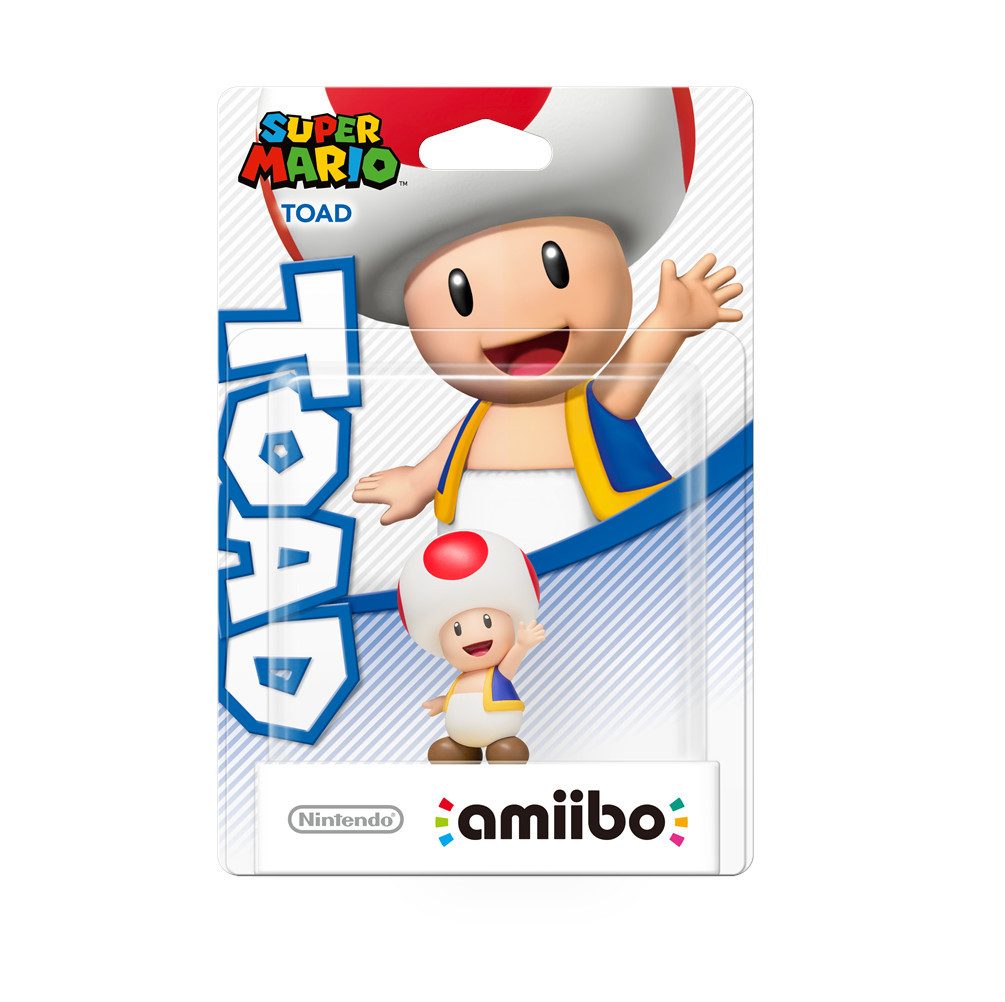 Nintendo amiibo Toad aus Super Mario Collection Switch Wii U 3DS Switch-Controller (amiibo, 1 St., digitale Inhalte)