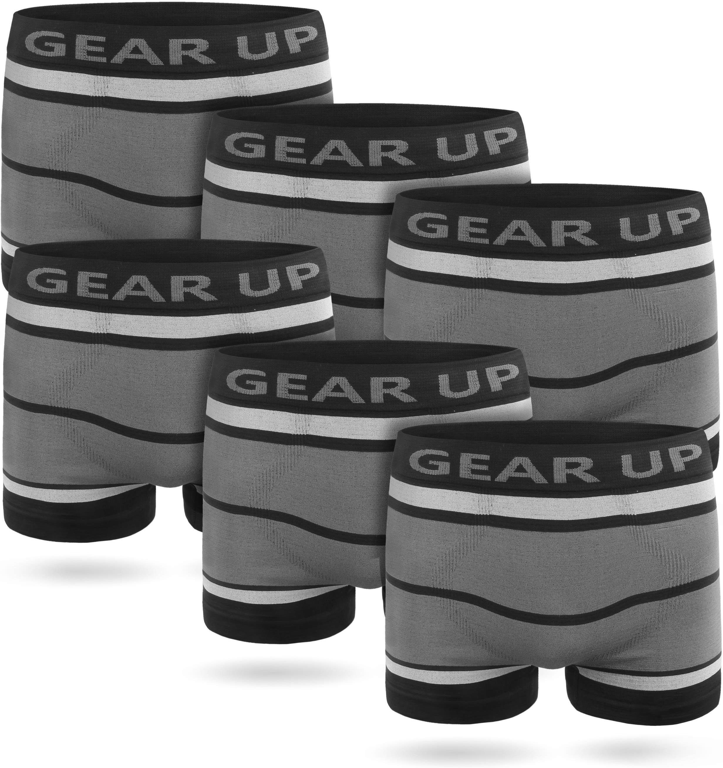 normani Retro Boxer 6 Stück Herren Retropants Mikrofaser-Boxershorts Herren günstig online kaufen