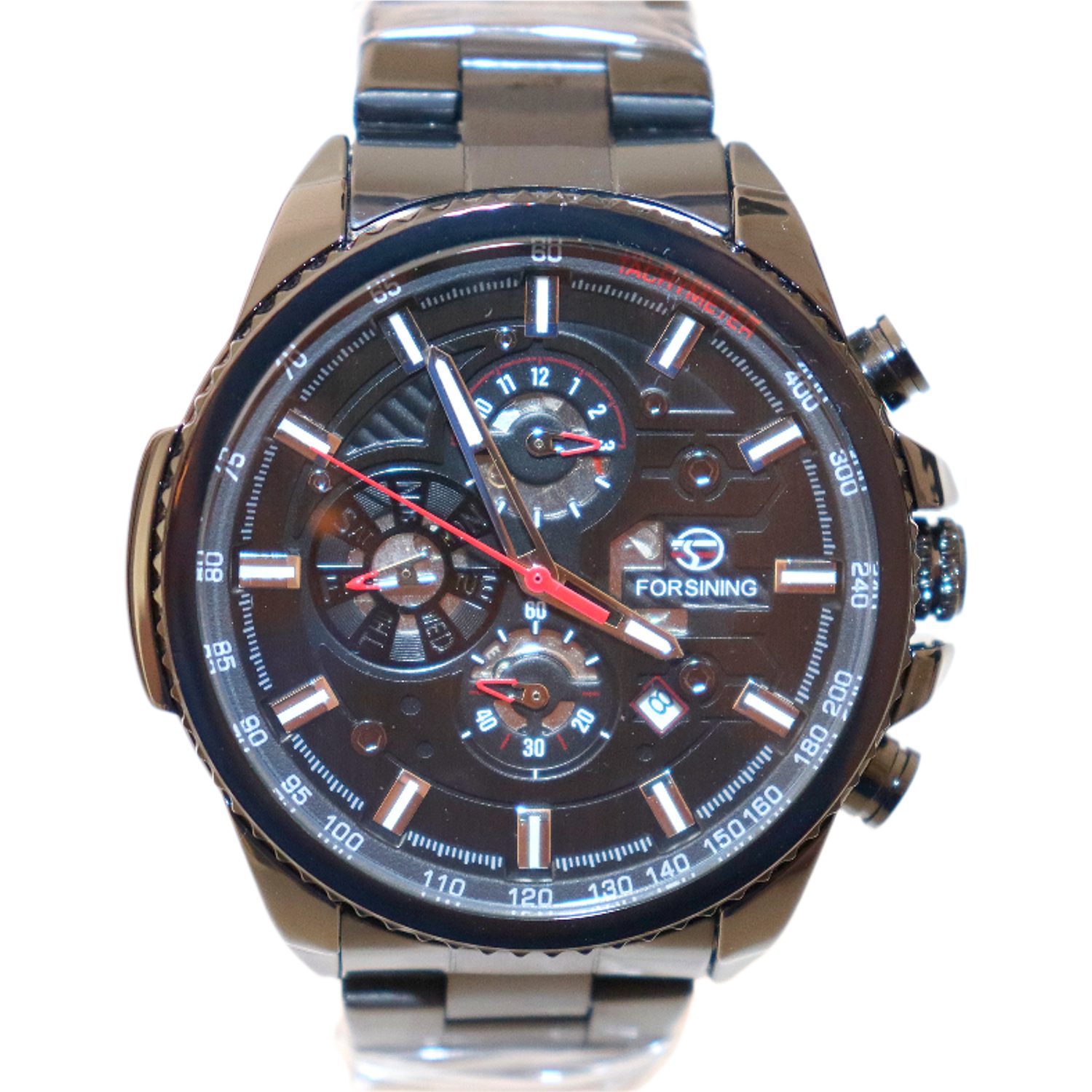 Rötting Design Automatikuhr Herrenuhr Marke Forsining Datum Wochentag Monat günstig online kaufen