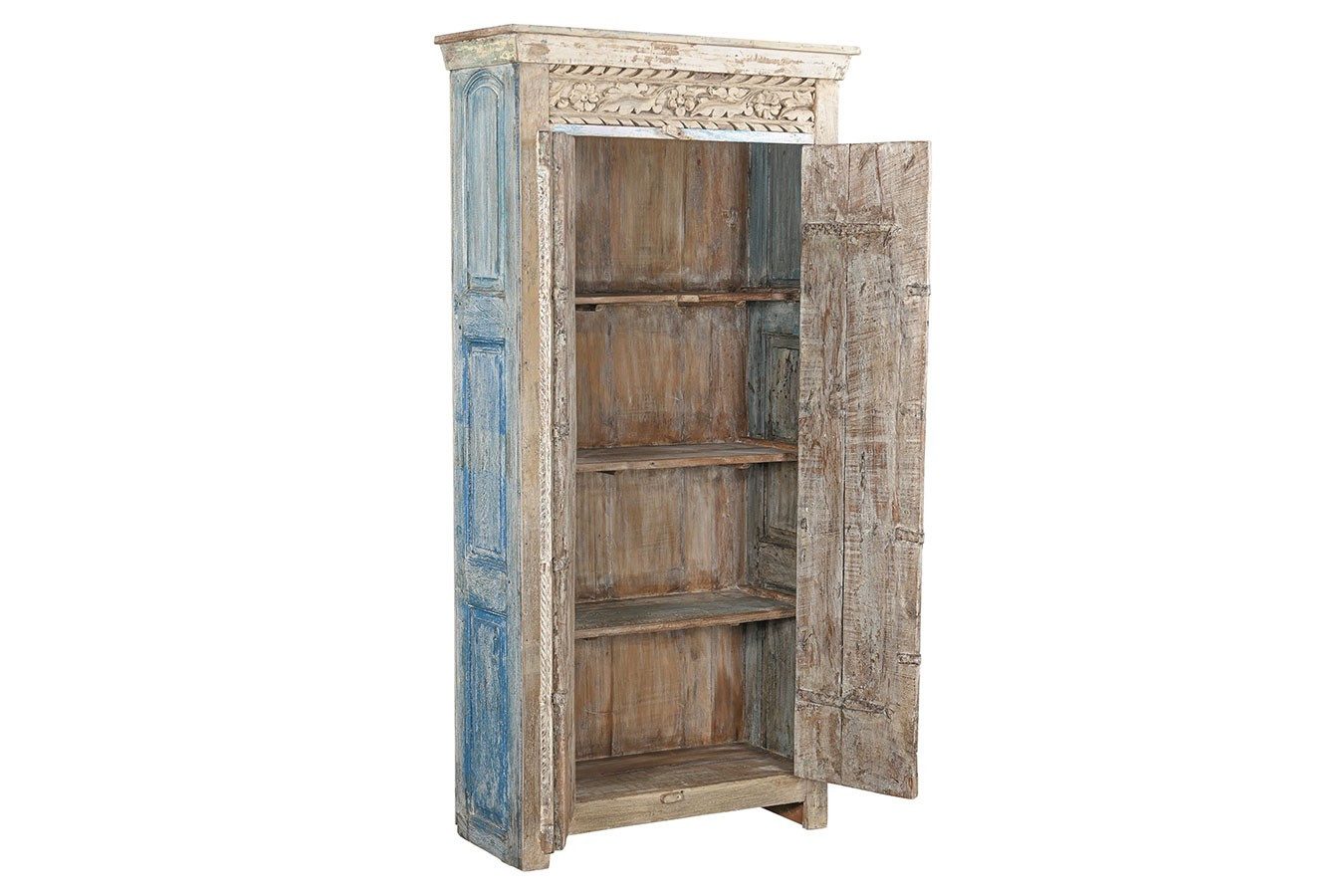 daslagerhaus Bauernschrank Schrank Vintage whitewashed