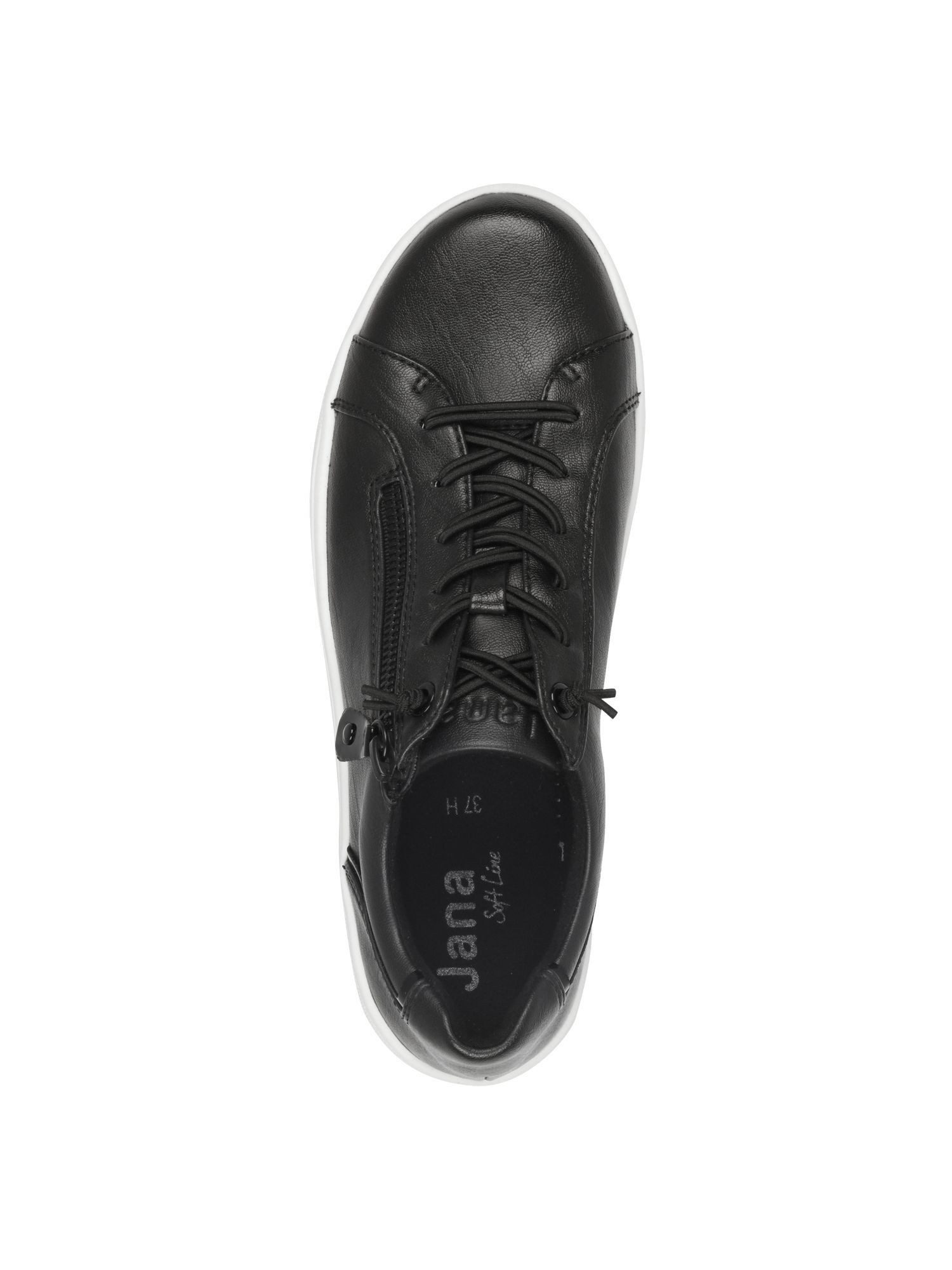 Jana Vegan, Mehrweite mit Schnürsenkel kein Absatz Sneaker Vegan