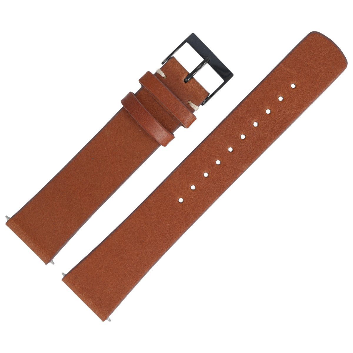 SKAGEN Uhrenarmband 20mm Leder Braun SKW6216 LB-SKW6216