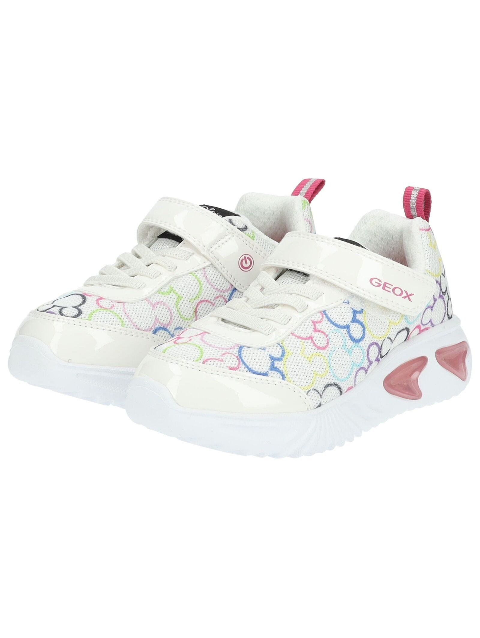Geox Sneaker Lederimitat/Mesh . Sneaker
