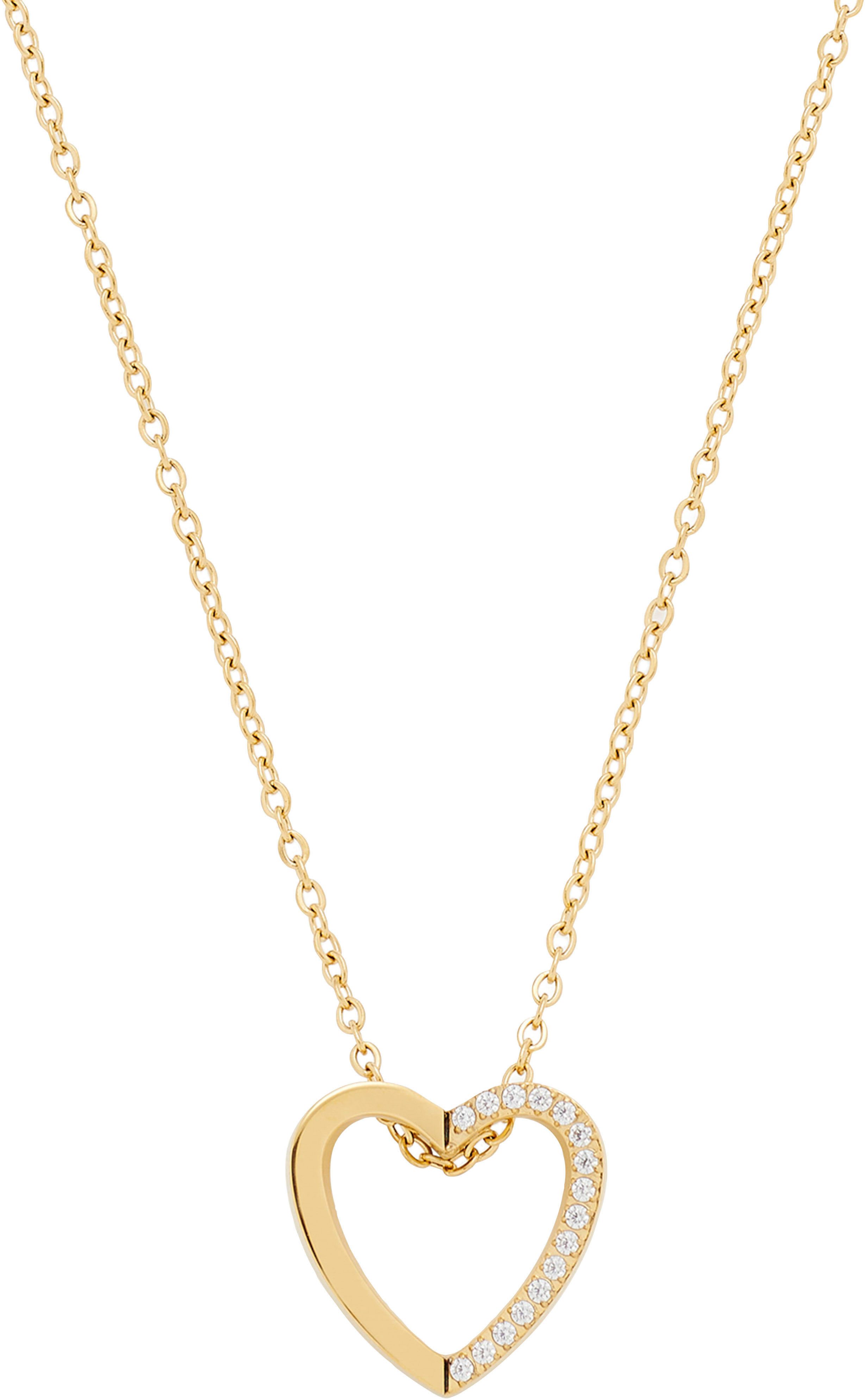 LEONARDO Kette mit Anhänger Halskette Dolores, mit Zirkonia (synth) günstig online kaufen