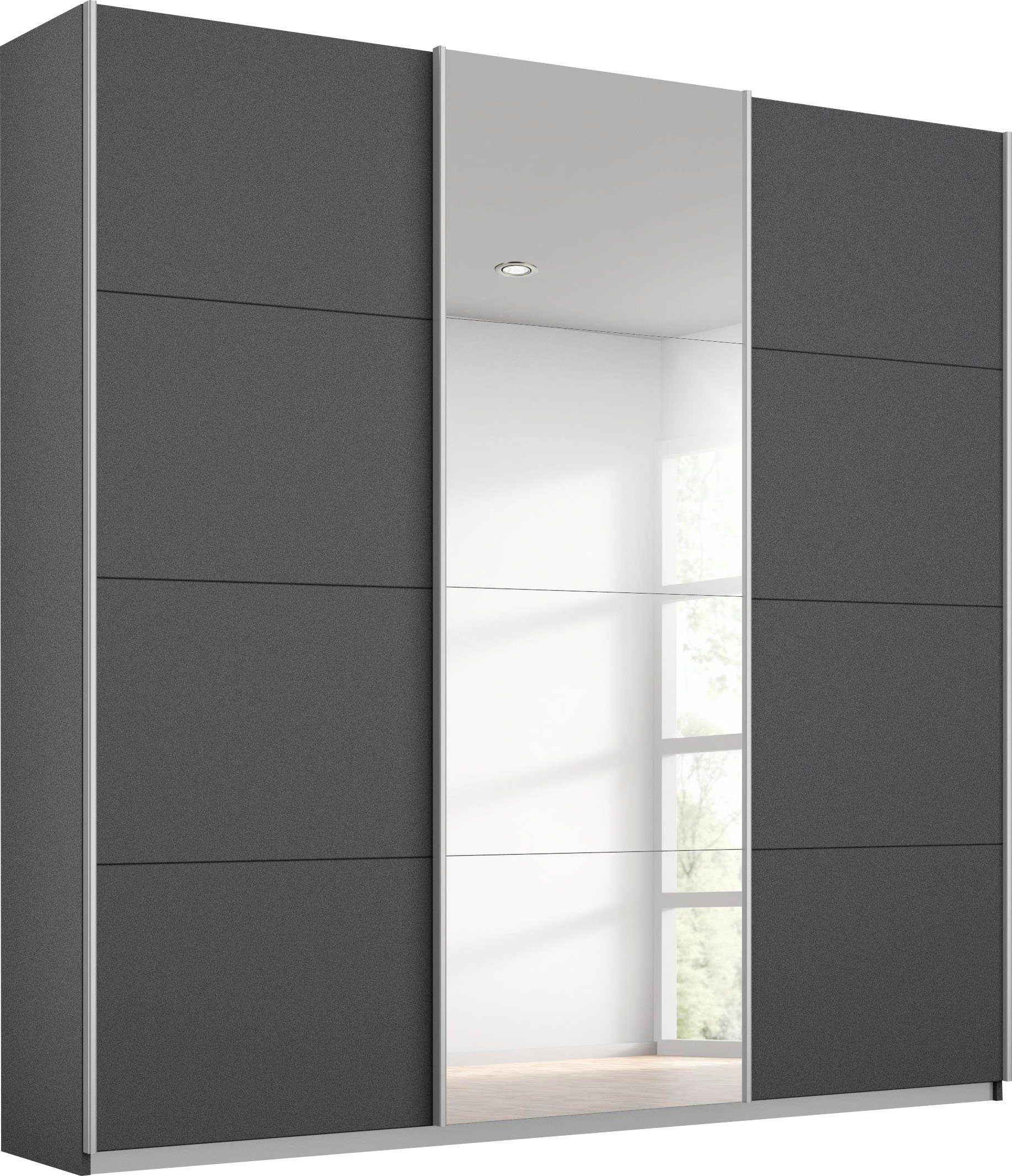 OTTO home Kleiderschrank Mehrzweckschrank Aktenschrank Möbel Mietswohnung Schlafzimmer TOMA (Breiten 203/271/315/360 cm, Höhen 210/229 cm) inkl. Regaleinsatz sowie zusätzlichen Einlegeböden MADE IN GERMANY
