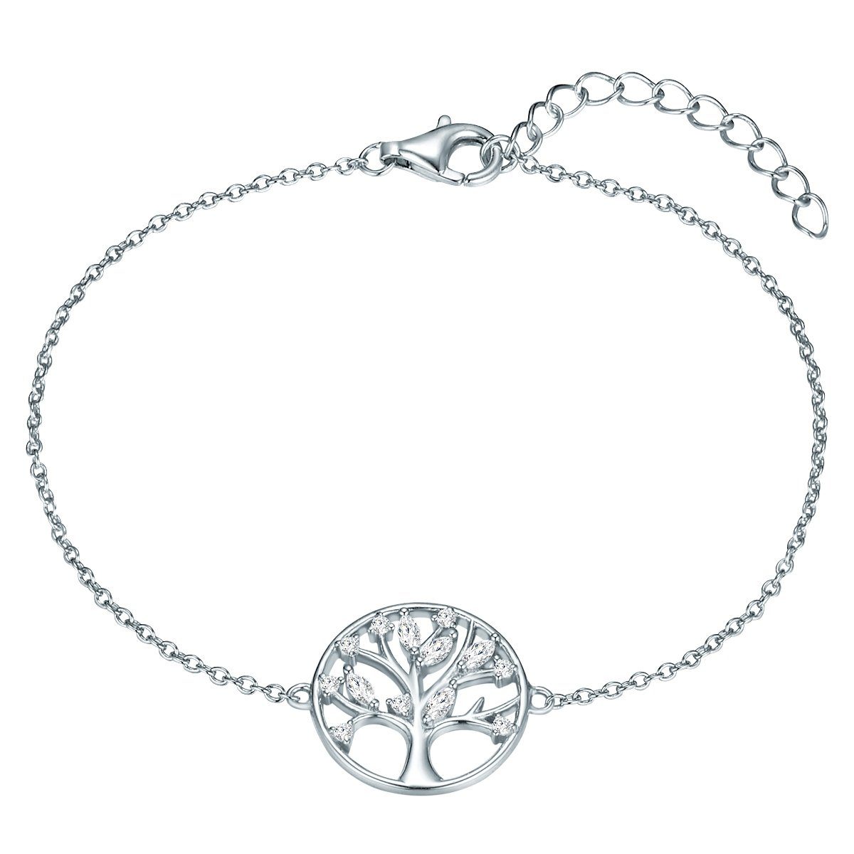 Rafaela Donata Silberarmband Baum des Lebens silber, aus Sterling Silber