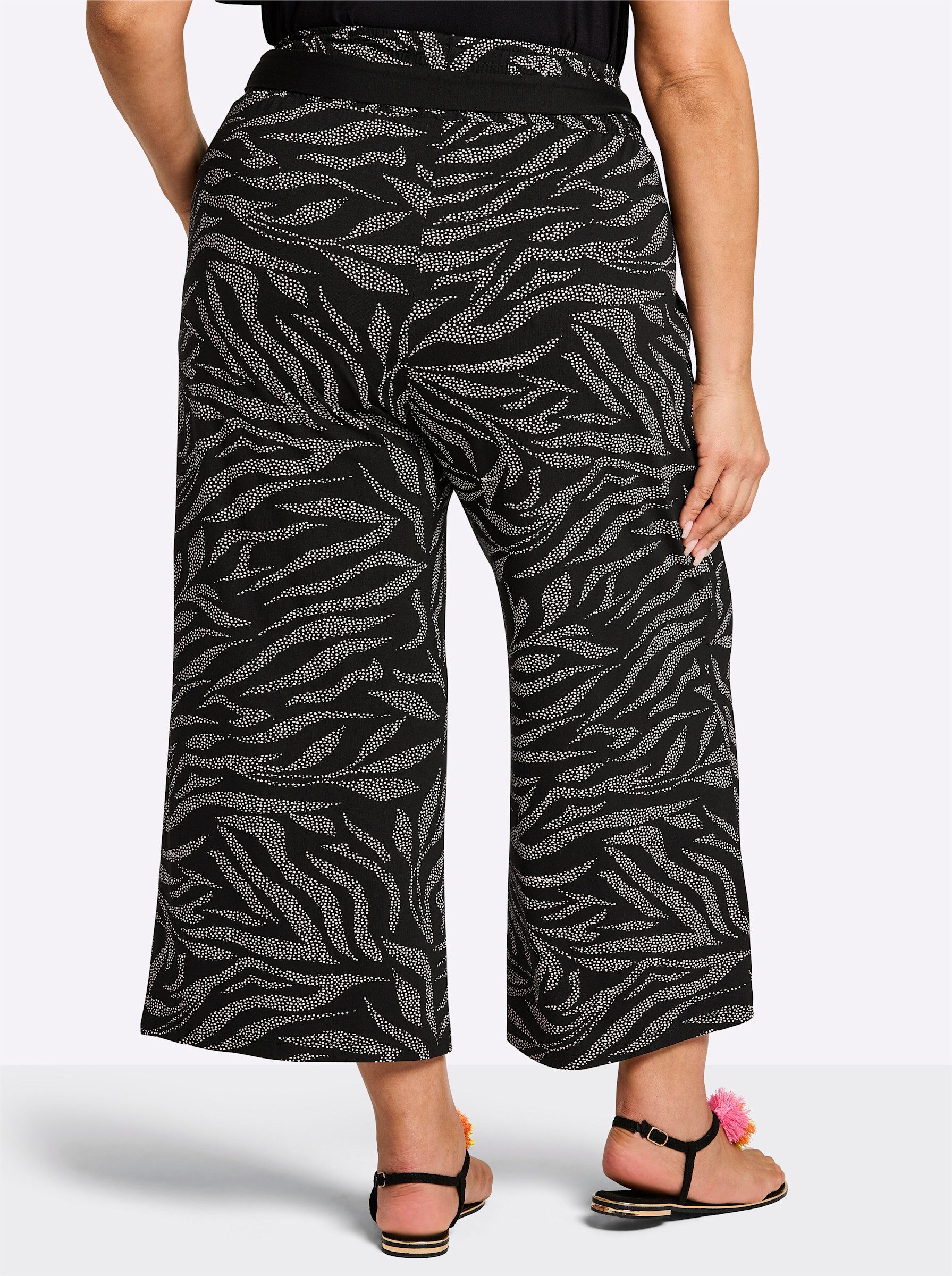 Sheego Jerseyhose 3/4-Schlupfhose normal günstig online kaufen