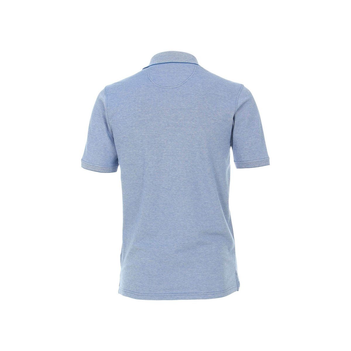 Mittelblau Poloshirt (1-tlg) VENTI regular blau