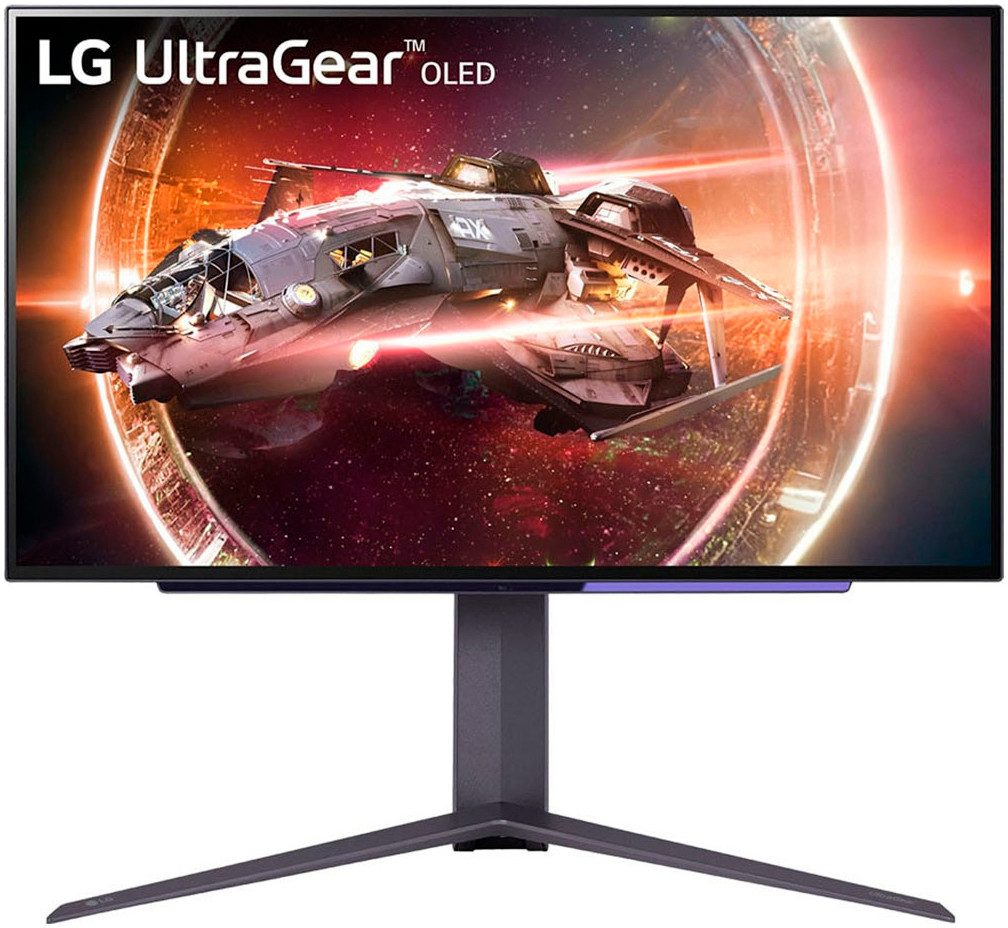 LG UltraGear 27GS95QE Gaming-Monitor (67 cm/27 ", 2560 x 1440 px, QHD, 0,03 ms Reaktionszeit, 240 Hz, OLED)