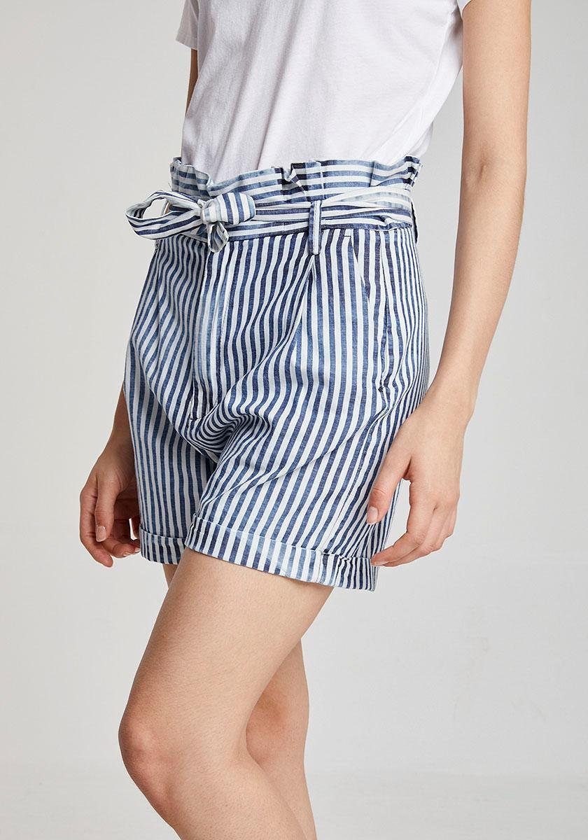 LTB Paperbag-Hose »DORLA« als Shorts im Streifen-Look online kaufen | OTTO