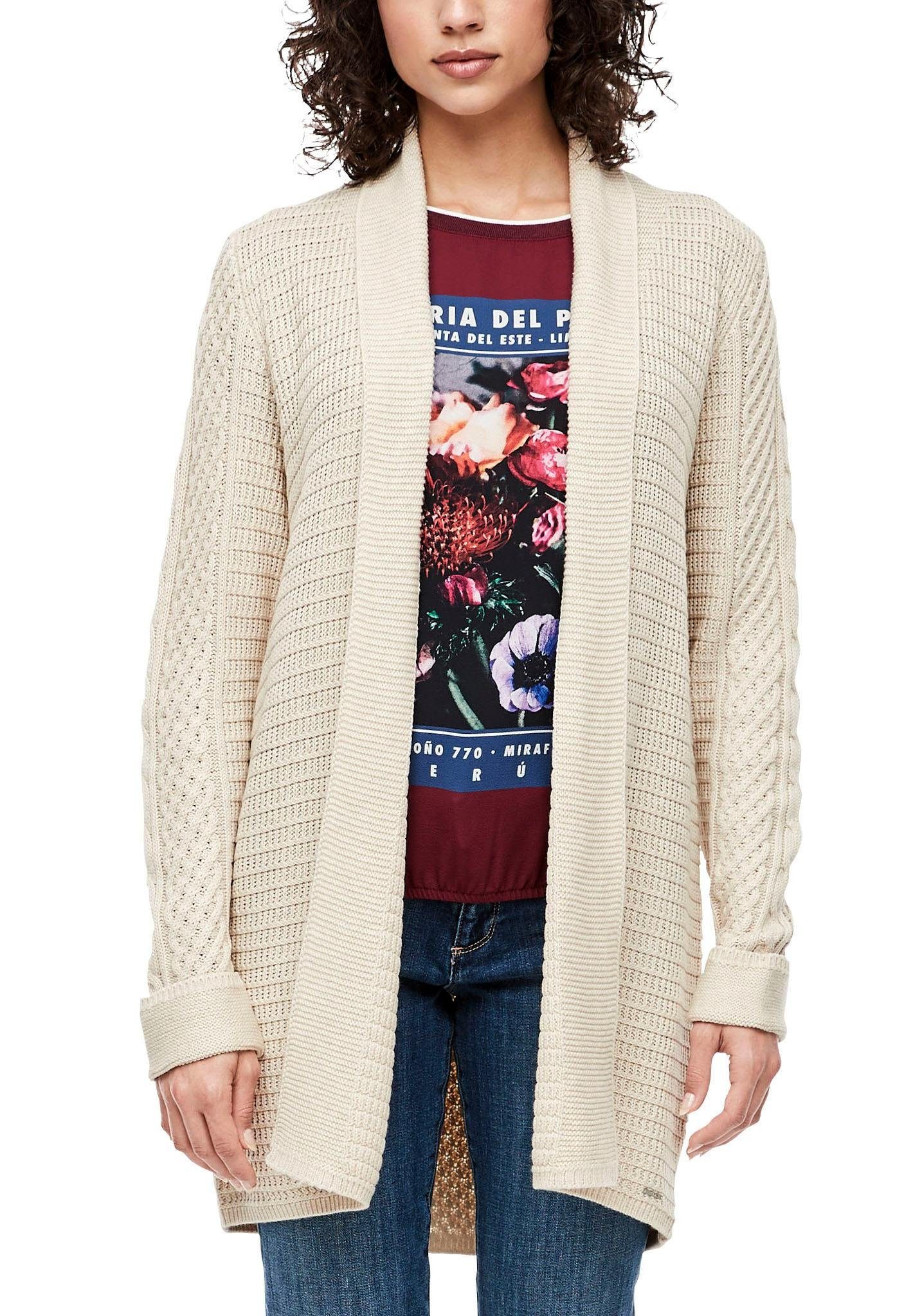 Mohair Fransen Blogger Musthave Chic 40 Pullover Strick Pulli Beige L 42 Wolle
