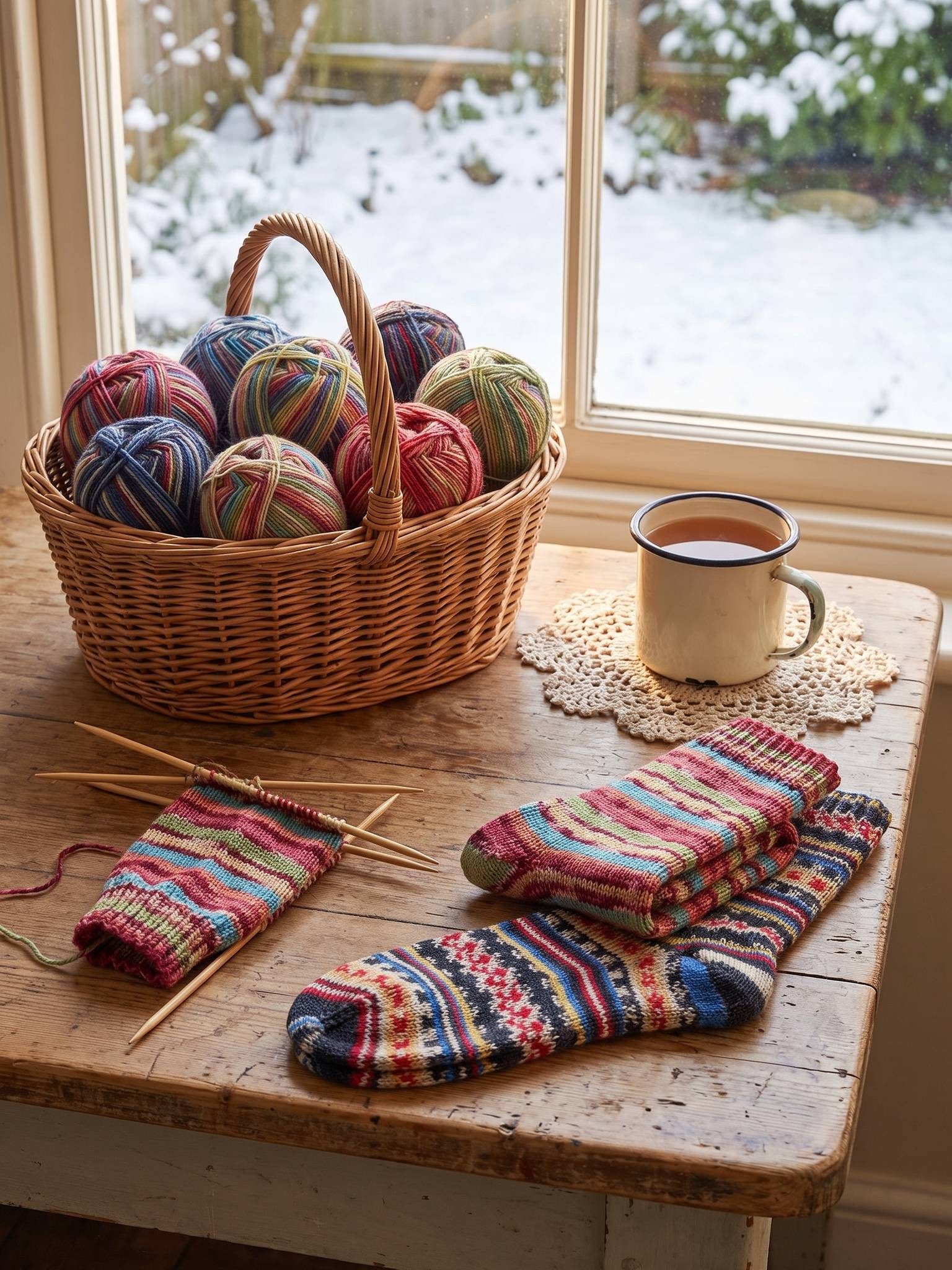 Black Snake Thermosocken Warme Wollsocken wie von Oma gestrickt für Damen Herren bunt geringelt (Socken-Set, 2-Paar, Bunt sortiert 39/42) Stricksocken mit 70 %  – Bild 5 von 5