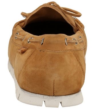 Sansibar Halbschuhe Leder Bootsschuh