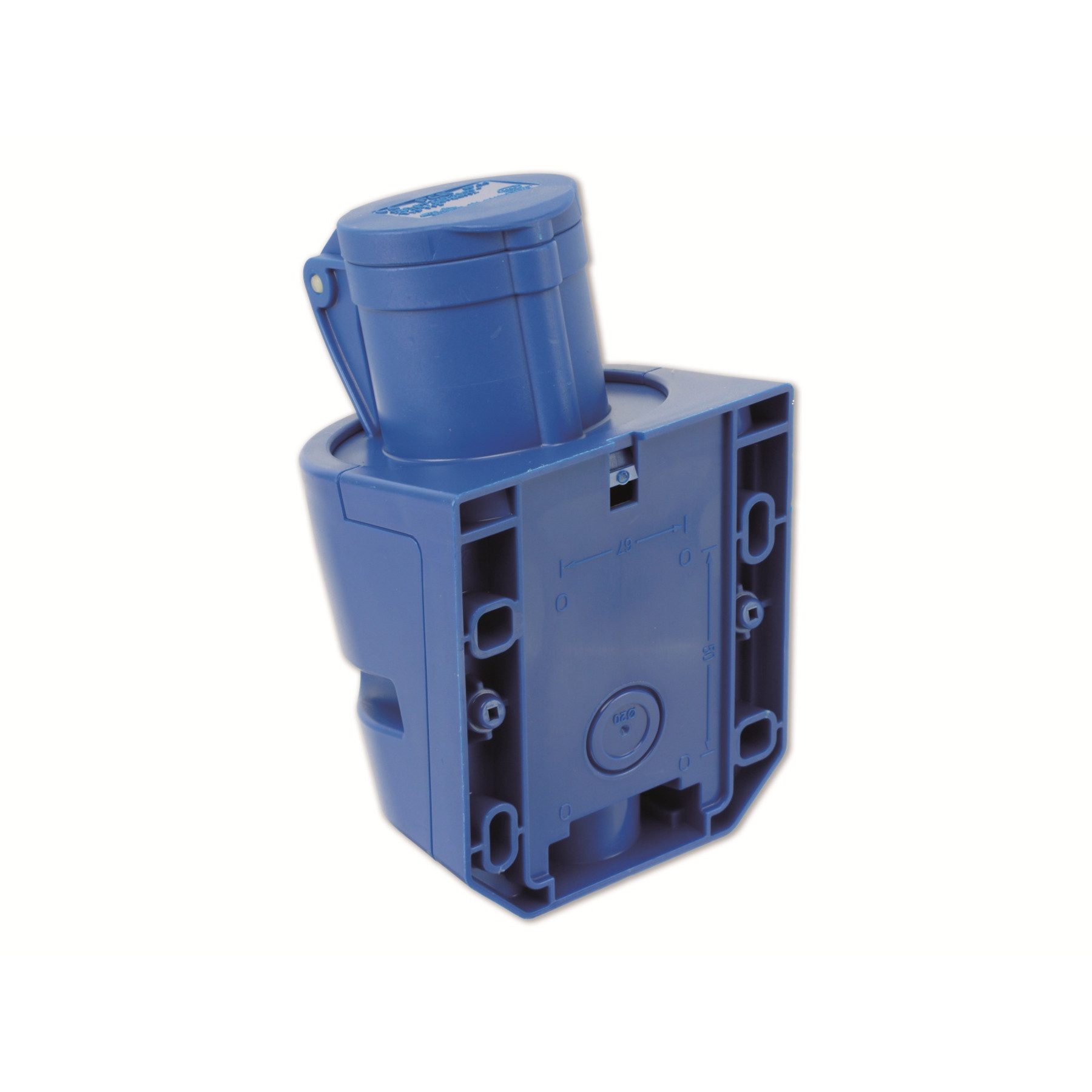 PCE Schalter PCE CEE Wandsteckdose 3-polig, 16 A, 230 V, IP44