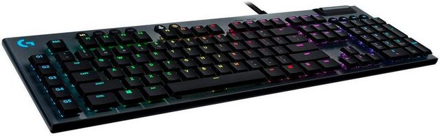 Logitech G »G815 LIGHTSYNC RGB Mechanical Gaming Keyboard – GL Clicky« Gaming-Tastatur