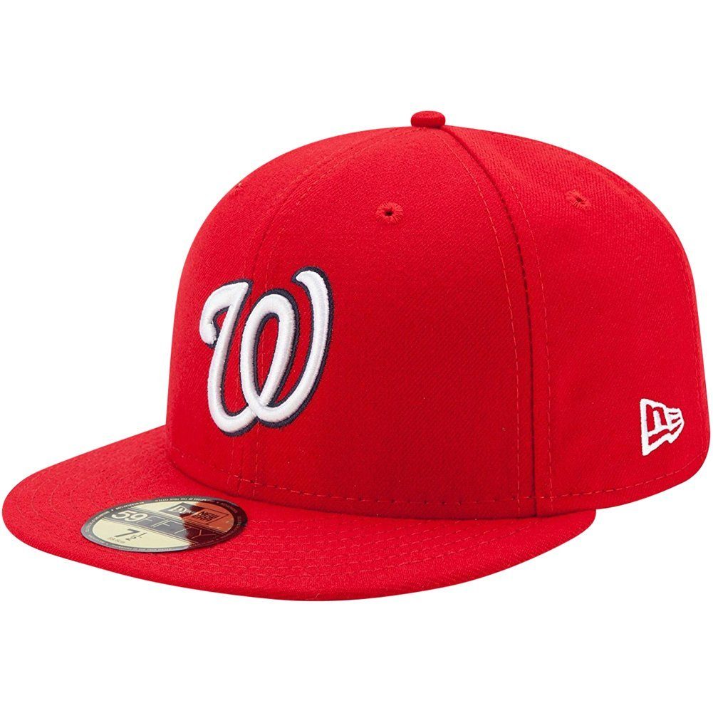 New Era Fitted Cap 59Fifty AUTHENTIC ONFIELD Washington Nationals