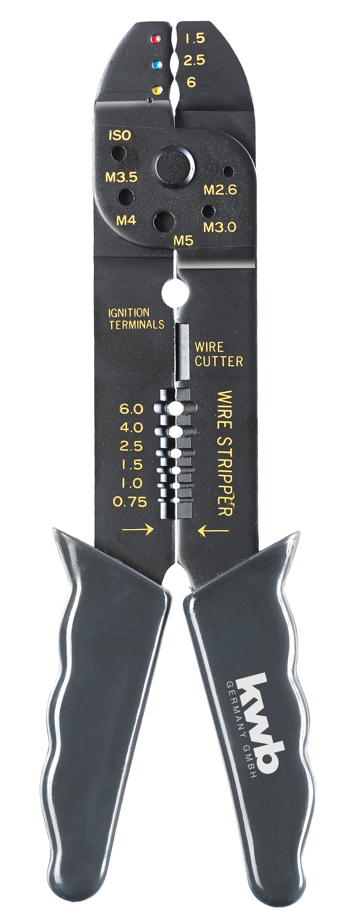 kwb Abisolierzange, 1-tlg., Kabelschuhzange