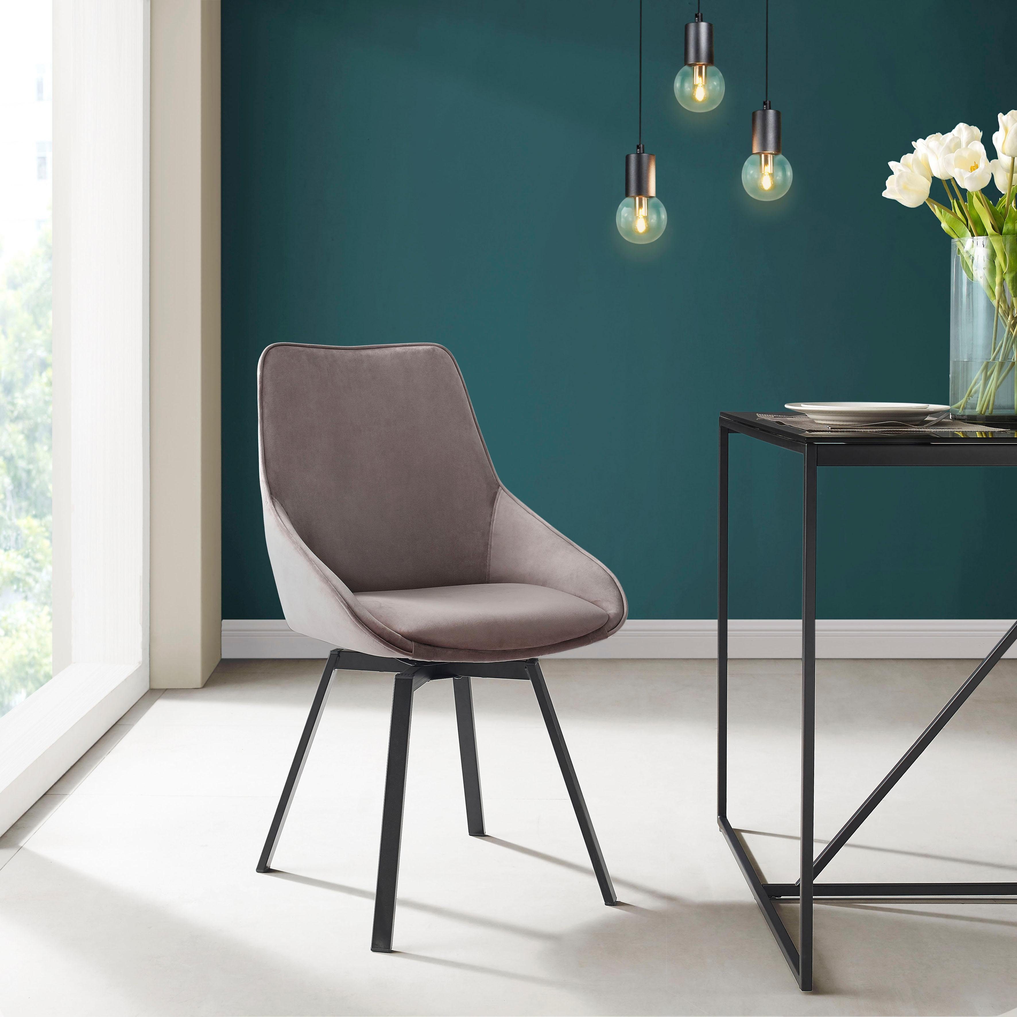INOSIGN Esszimmerstuhl »Merisa« 2er Set mit gepolstertem Sitz und Rückenlehne, modernes Design, Drehbar online kaufen | OTTO INOSIGN Esszimmerstuhl »Merisa« 2er Set mit gepolstertem Sitz und Rückenlehne, modernes Design, Drehbar online kaufen | OTTO