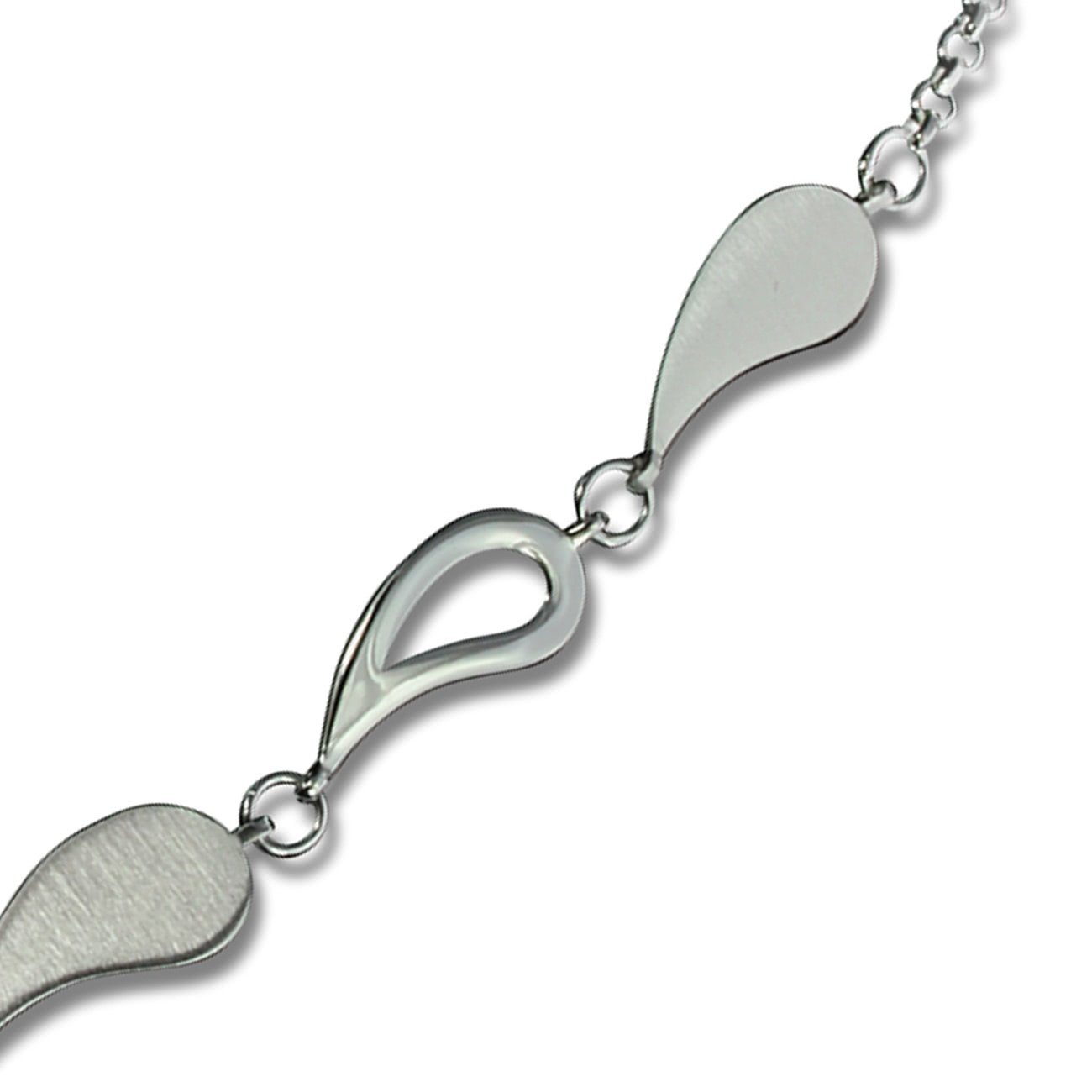 SilberDream Collier SDK4901JX Silber, Sterling verschiedene 925 SilberDream Colliers silber 45cm, Designs, (Träne) Farbe: ca