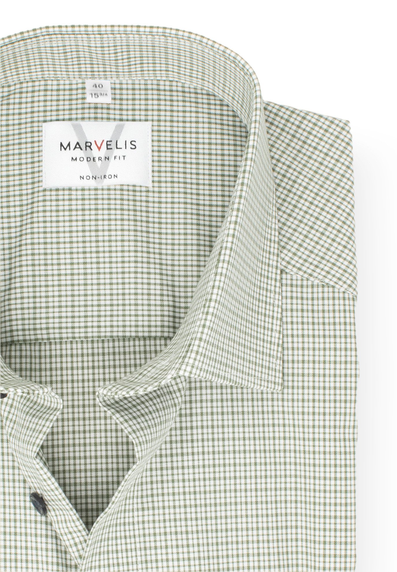 MARVELIS Kurzarmhemd Modern Fit normale, leicht günstig online kaufen