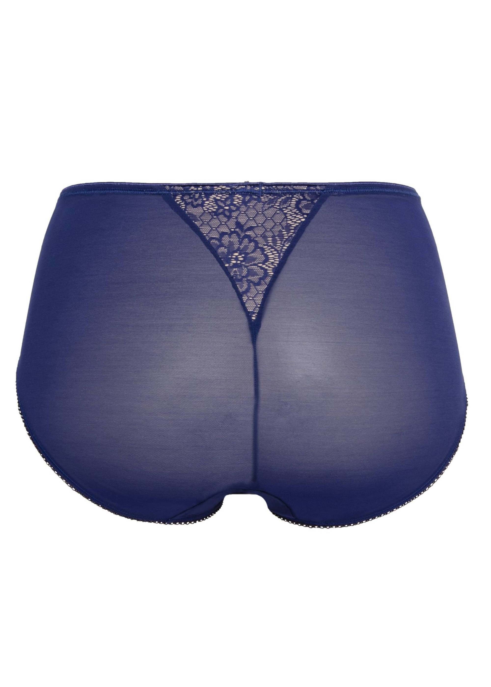 Taillenslip Taillenhose Everyday Beauty 1-St., dunkelblau (Taillenslip, glatte Lingerie Darkblue BERLEI Spitze)