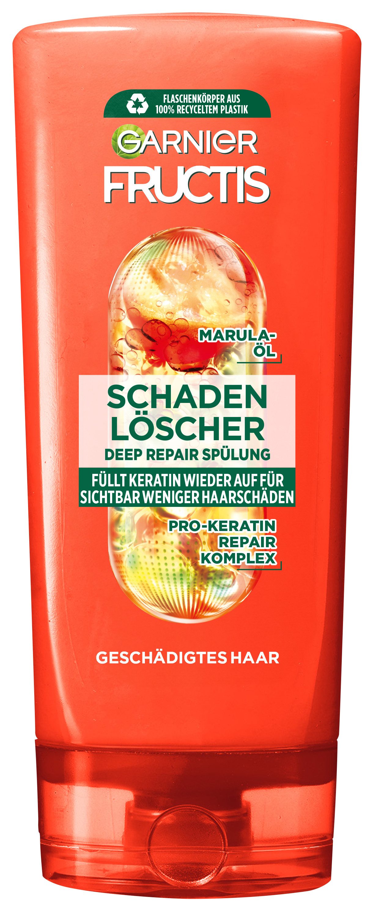 GARNIER Haarspülung Garnier Fructis Schadenlöscher Spülung, Set, 6-tlg., Repariert Haarschäden