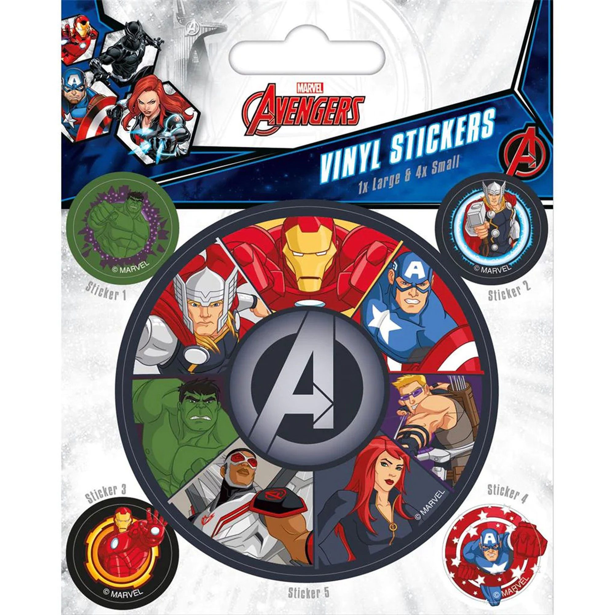 Sticker Avengers - Sticker-Sets - Assemble