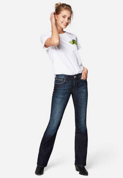 Mavi Bootcut-Jeans »BELLA MID-RISE« Slim Bootcut Jeans