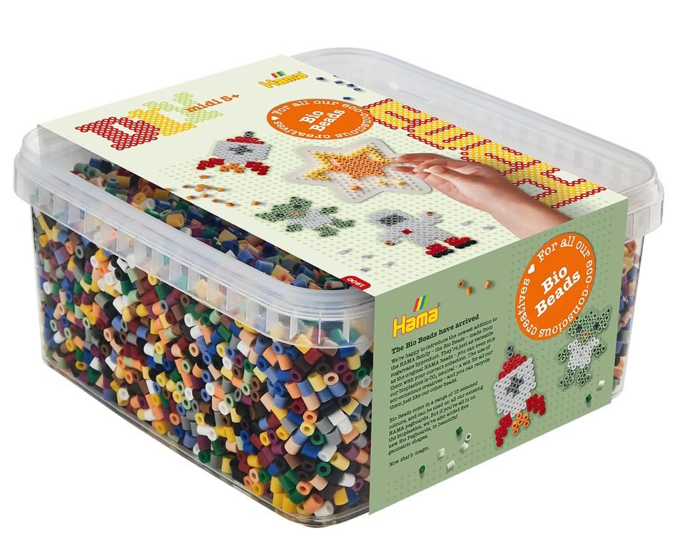 Hama Бисер Ремесленные бусы Midi Bio Бисер Box 1900