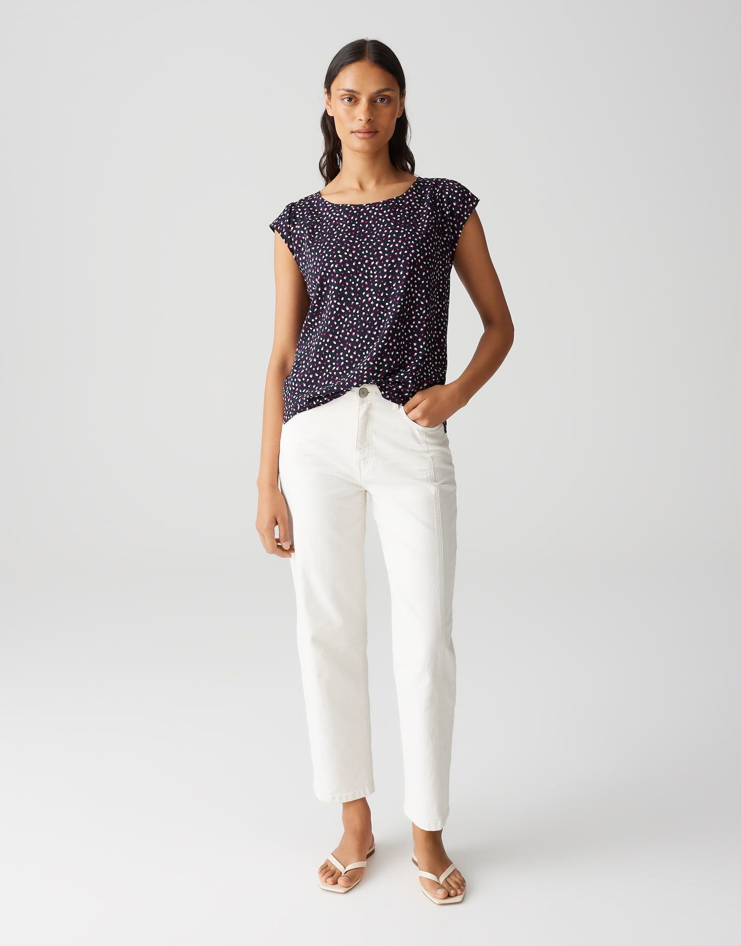OPUS Shirtbluse Shirtbluse FANNIE SUMMER