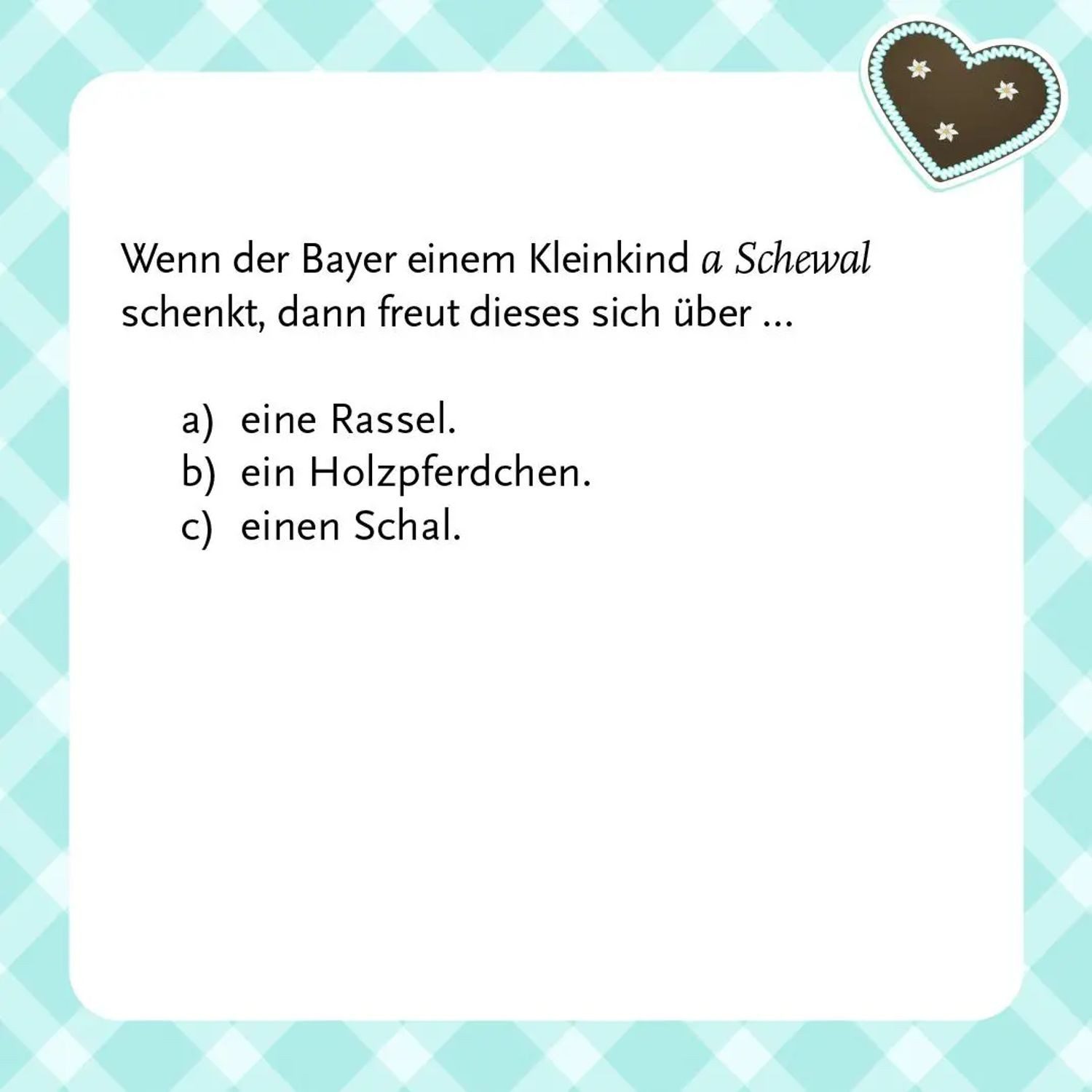 ars vivendi Spiel Ja, varreck! Bayerisches Dialekt-Quiz