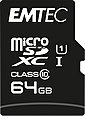 EMTEC »microSD UHS-I U1 EliteGold« Speicherkarte (64 GB, Class 10, 85 MB/s Lesegeschwindigkeit, inkl. SD-Karten-Adapter), Bild 1