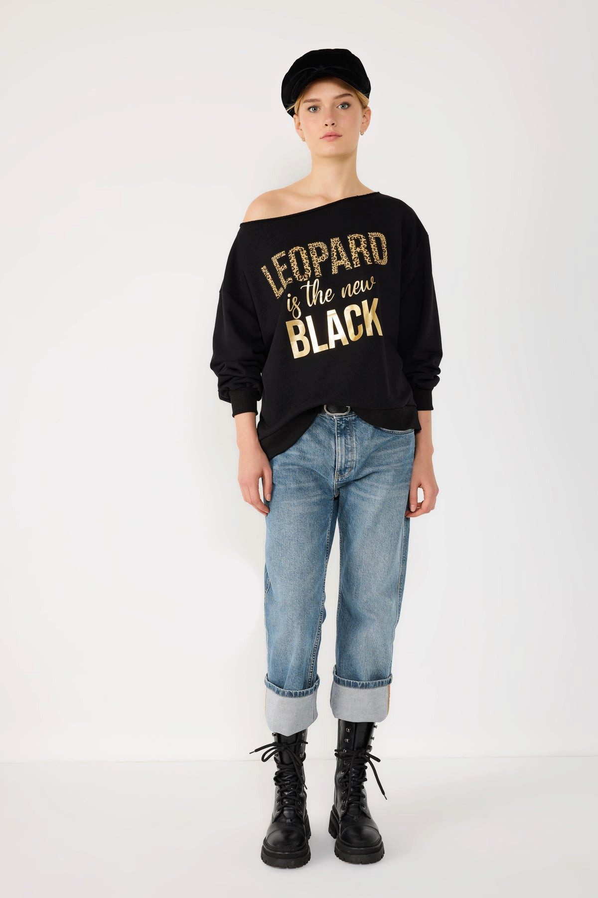 No Matter What Kapuzensweatshirt Bedrucktes Basic-Sweatshirt – Bild 4 von 5