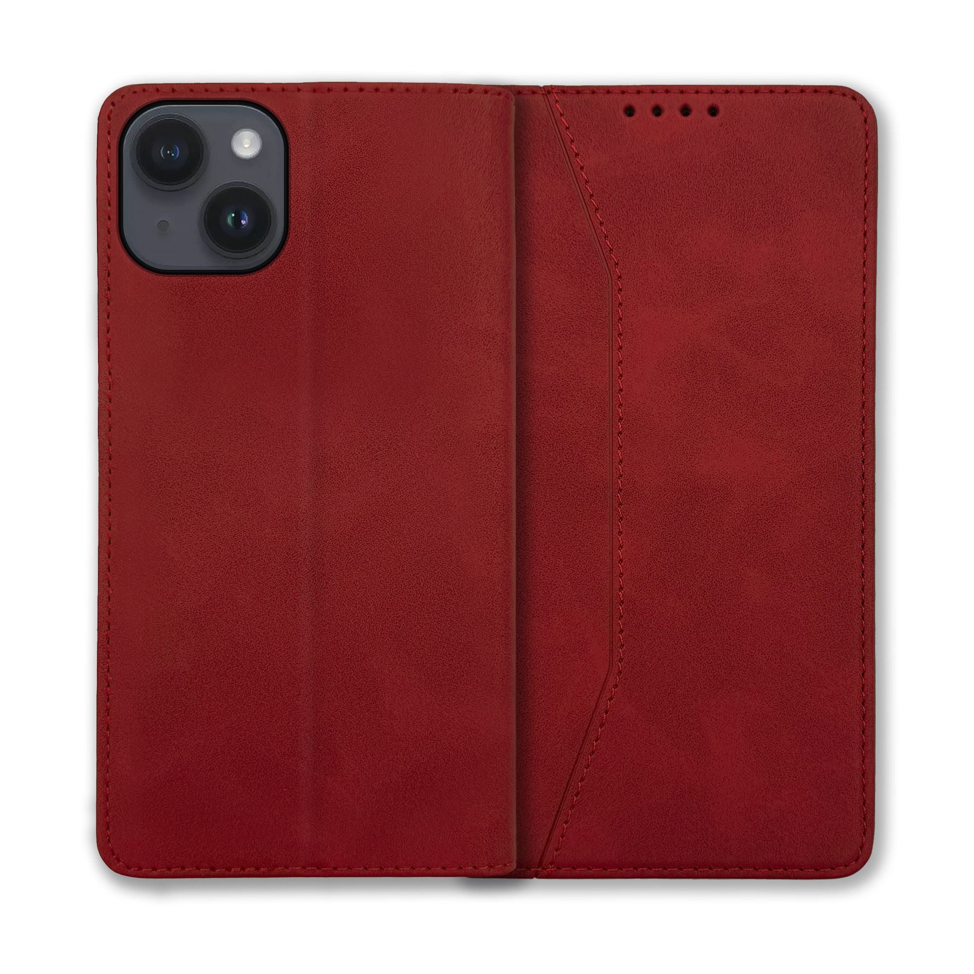 mtb more energy Smartphone-Hülle Premium für Apple iPhone 14, Rot