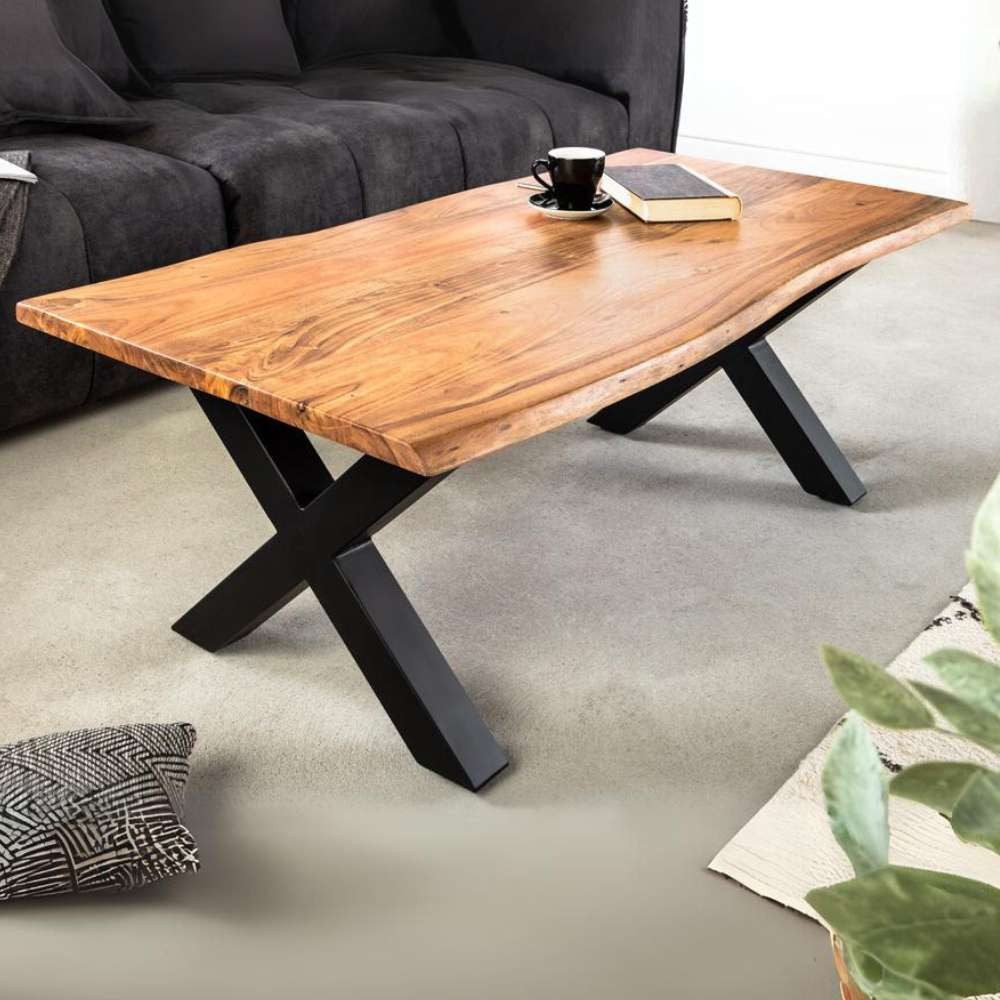 LebensWohnArt Couchtisch Massiver Couchtisch ARBOL 120cm günstig online kaufen