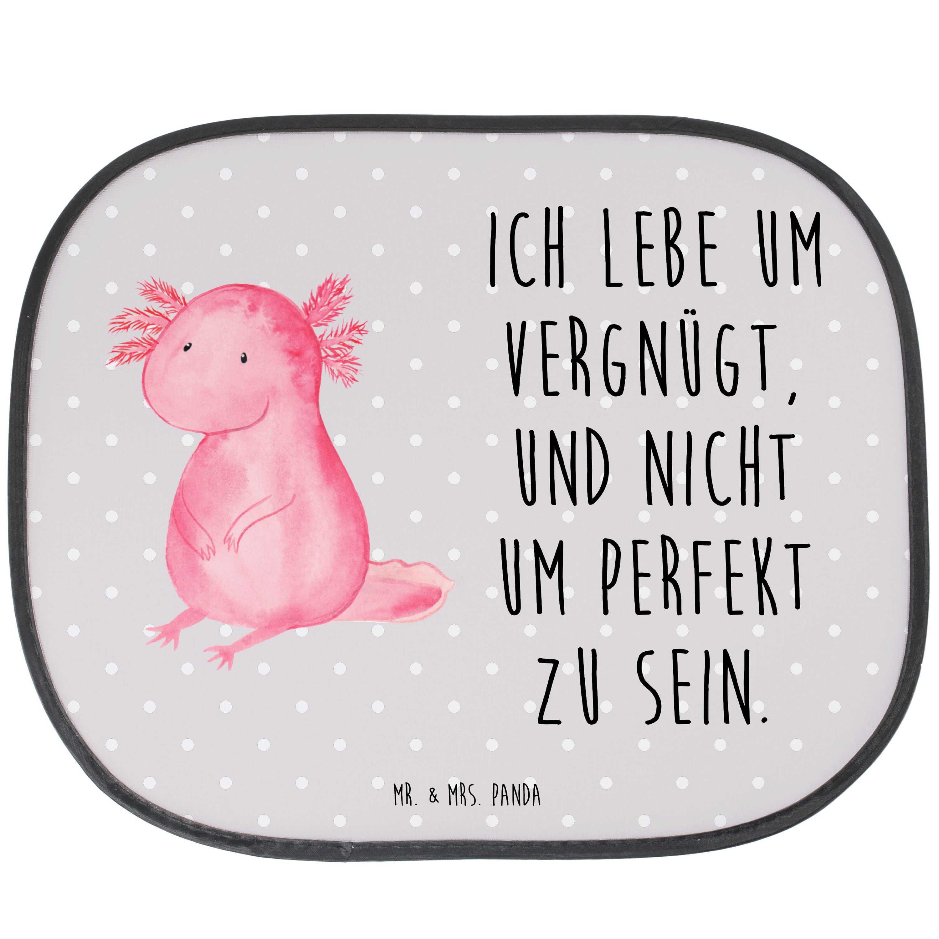 Mr. & Mrs. Panda Sonnenschutz Axolotl Niedlich, Seidenmatt, Fröhlich seitenfenster sonnenschutz Sonnenschutz für Autoscheiben