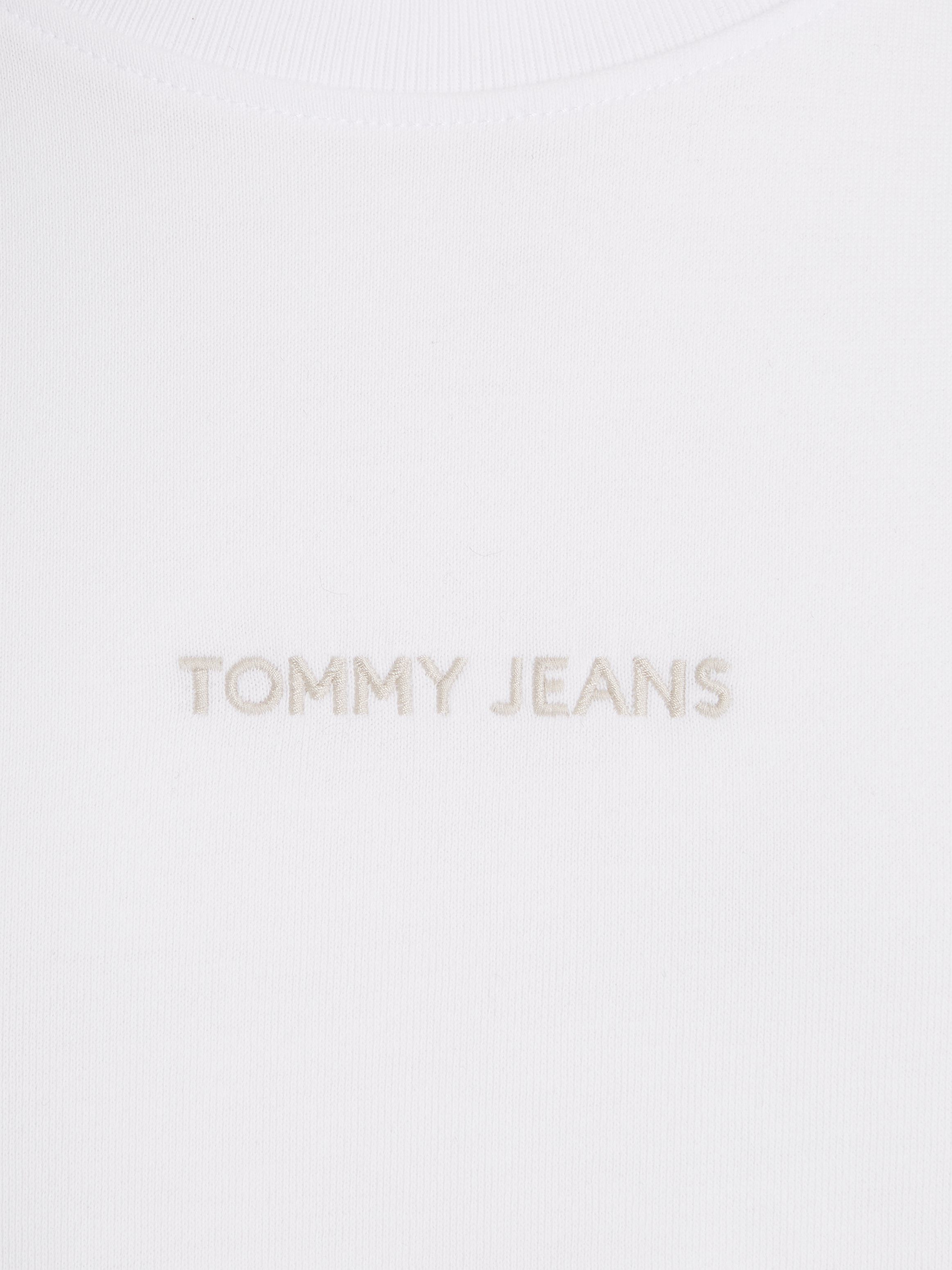 Tommy CLASSICS Jeans TEE T-Shirt S TJM EXT White Rundhalsausschnitt REG mit NEW