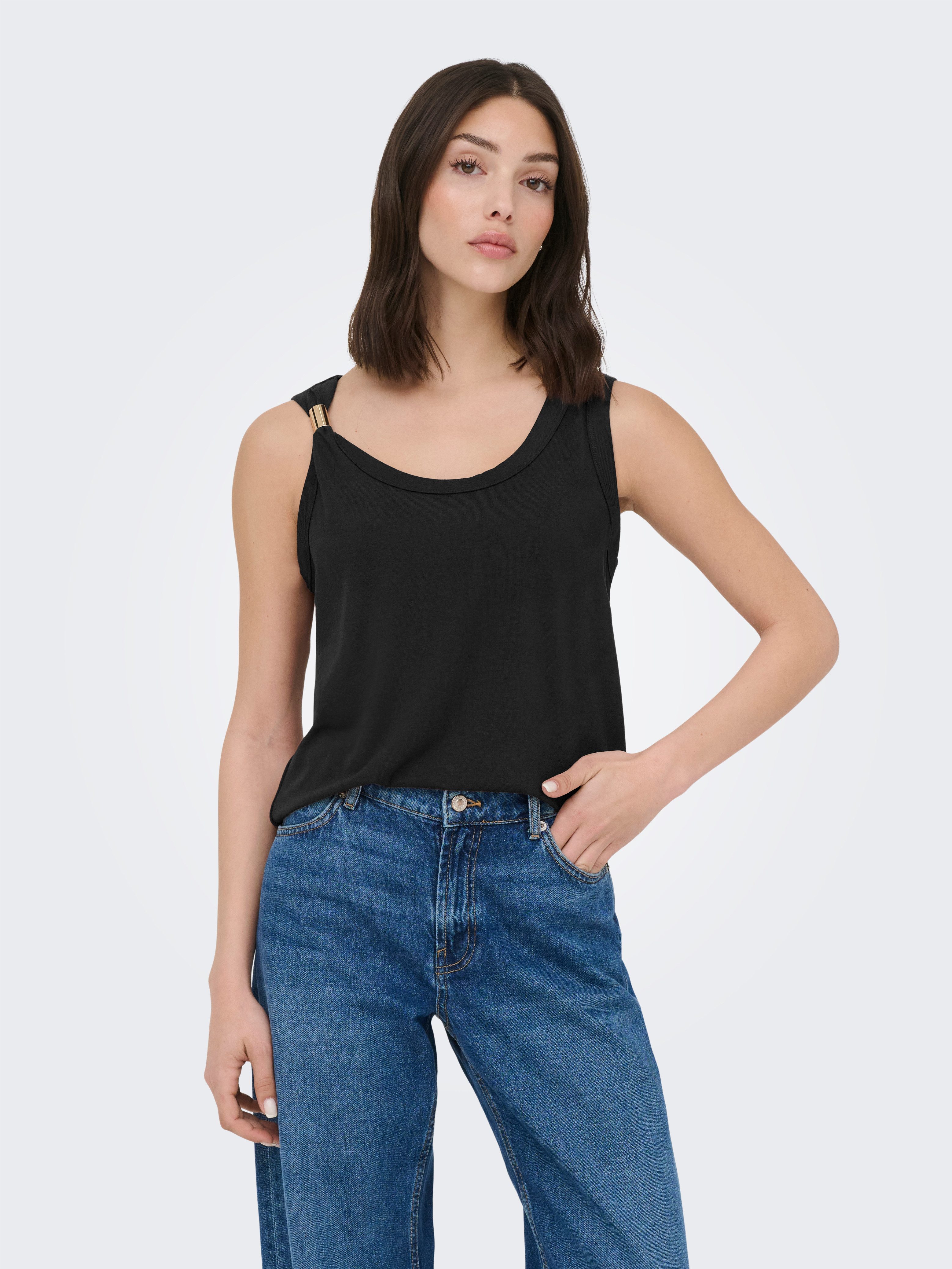 JDY Tanktop JDYUFFA S/L TOP JRS NOOS