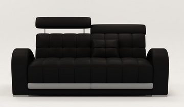 JVmoebel Sofa Leder Couch Sofagarnitur Wohnzimmer Garnituren Couch Set, Made in Europe