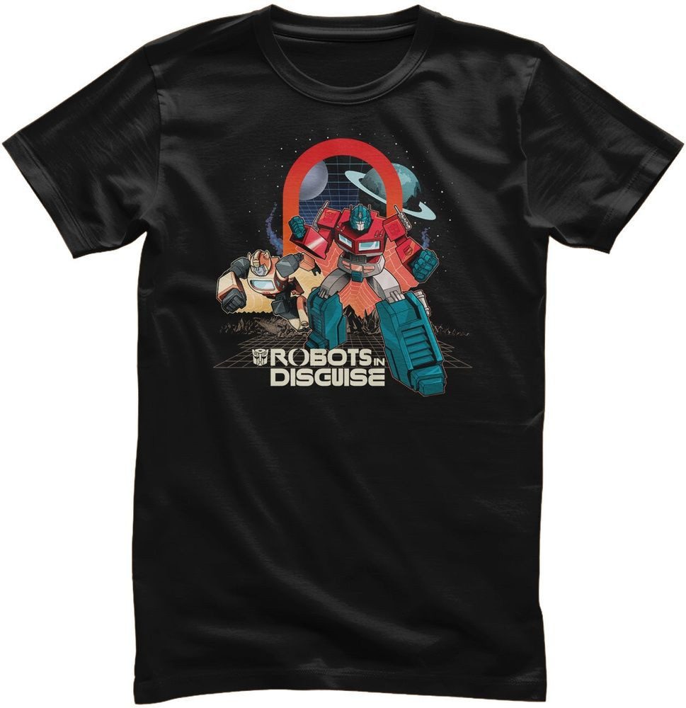 Transformers T-Shirt Retro Robots In Discguise T-Shirt