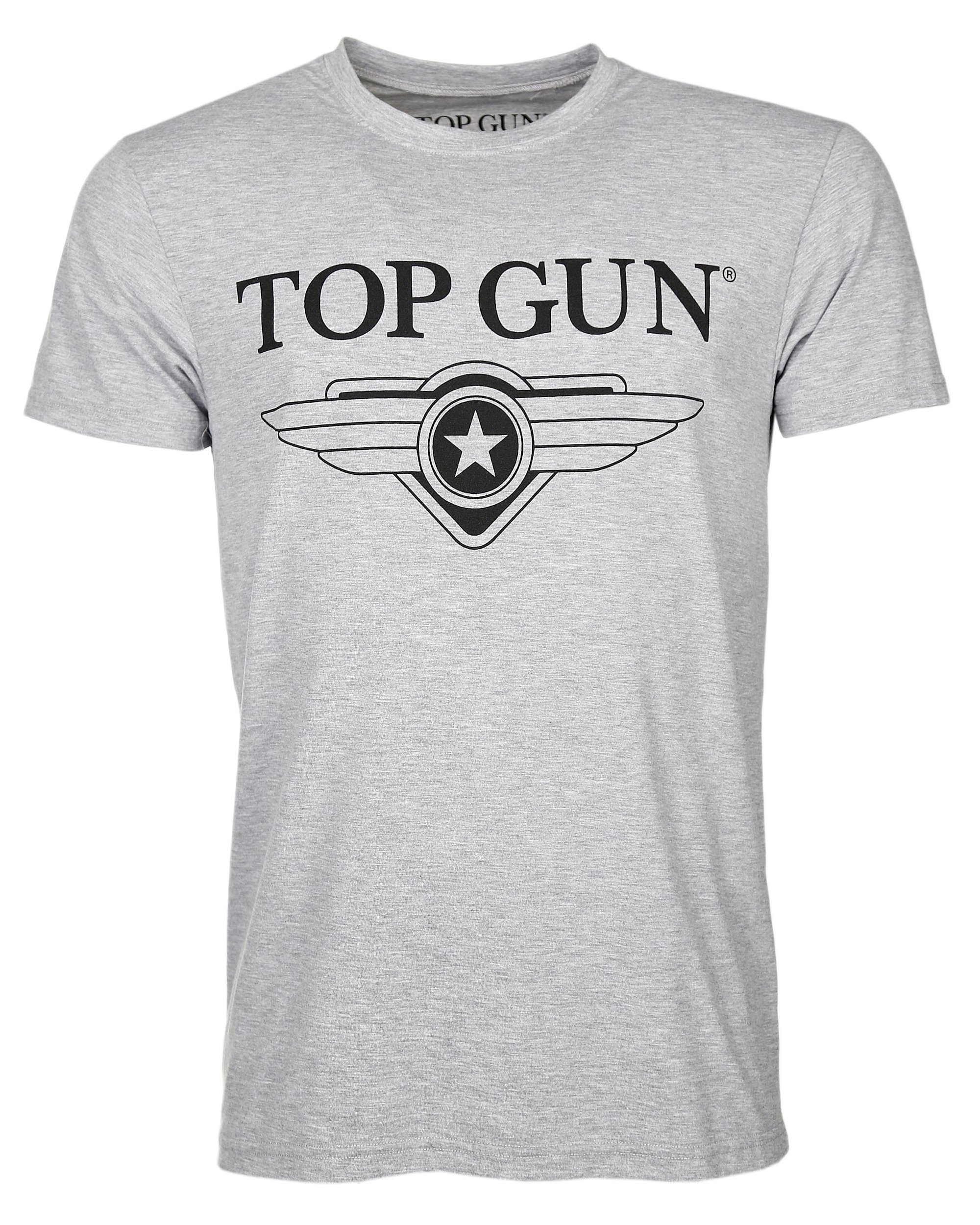 TOP GUN T-Shirt Cloudy TG20191006 grey