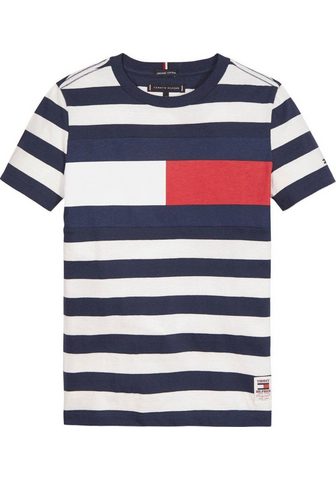 TOMMY HILFIGER Футболка »CUT & SEW в полоск...