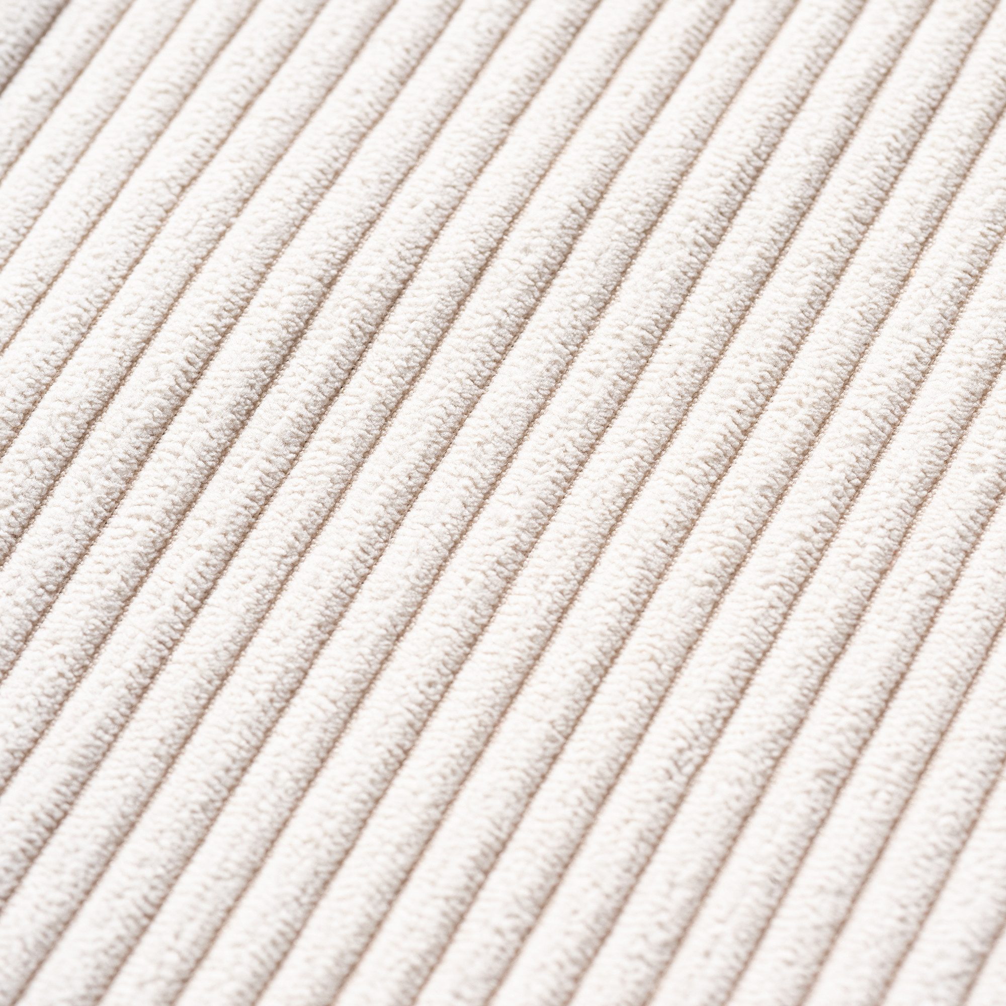 en.casa Sofaelement, »Suldal« Sofa-Modul Mittelelement Cord Beige