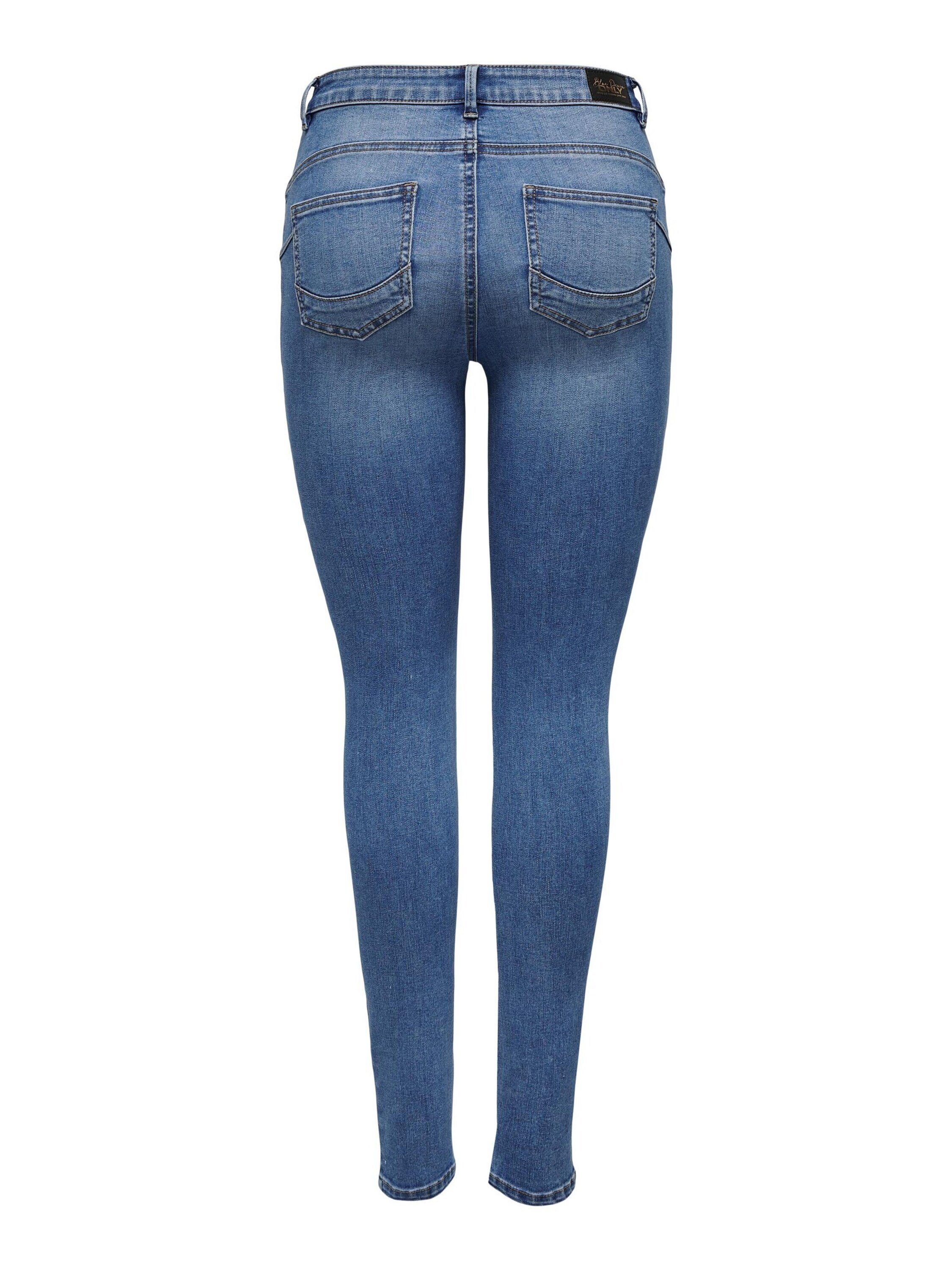 (1-tlg) 7/8-Jeans WAUW Weiteres ONLY Detail Fransen,