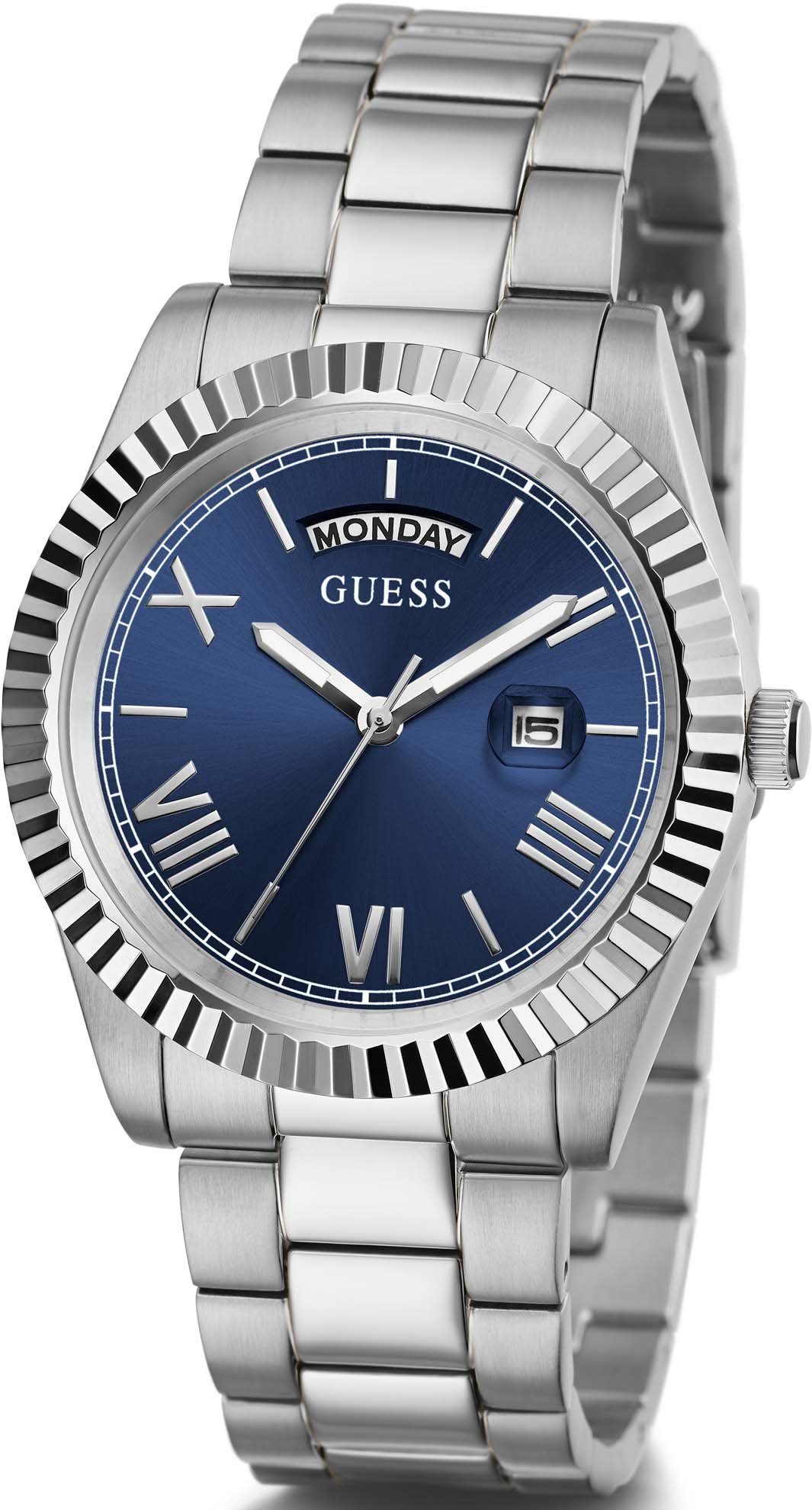Guess Quarzuhr CONNOISSEUR GW0265G7, Armbanduhr, Herrenuhr, Datum, Wochenta günstig online kaufen