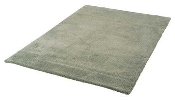 Teppich TOUCH, Grün, 60 x 110 cm, Polyester, Uni, Balta Rugs, rechteckig, Höhe: 20 mm
